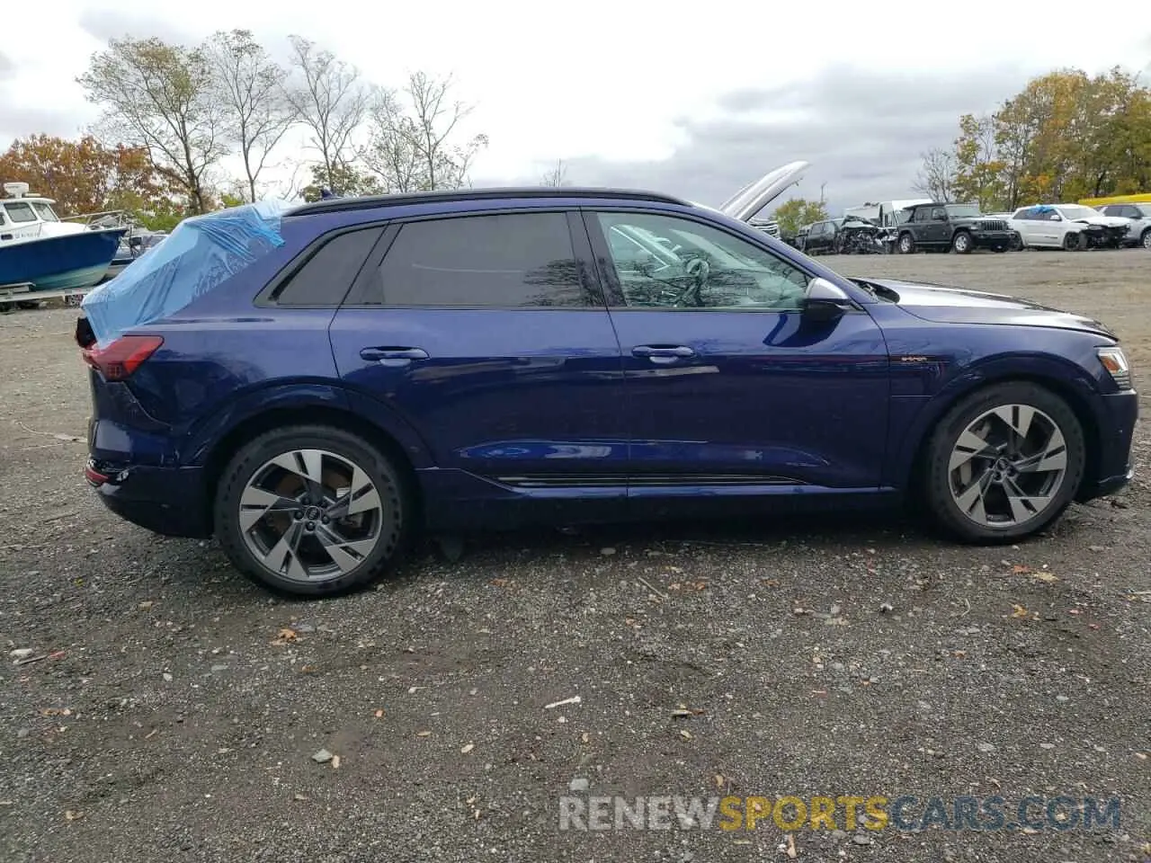 9 fotografías del automóvil dañado WA1AAAGE0NB022000 AUDI E-TRON 2022