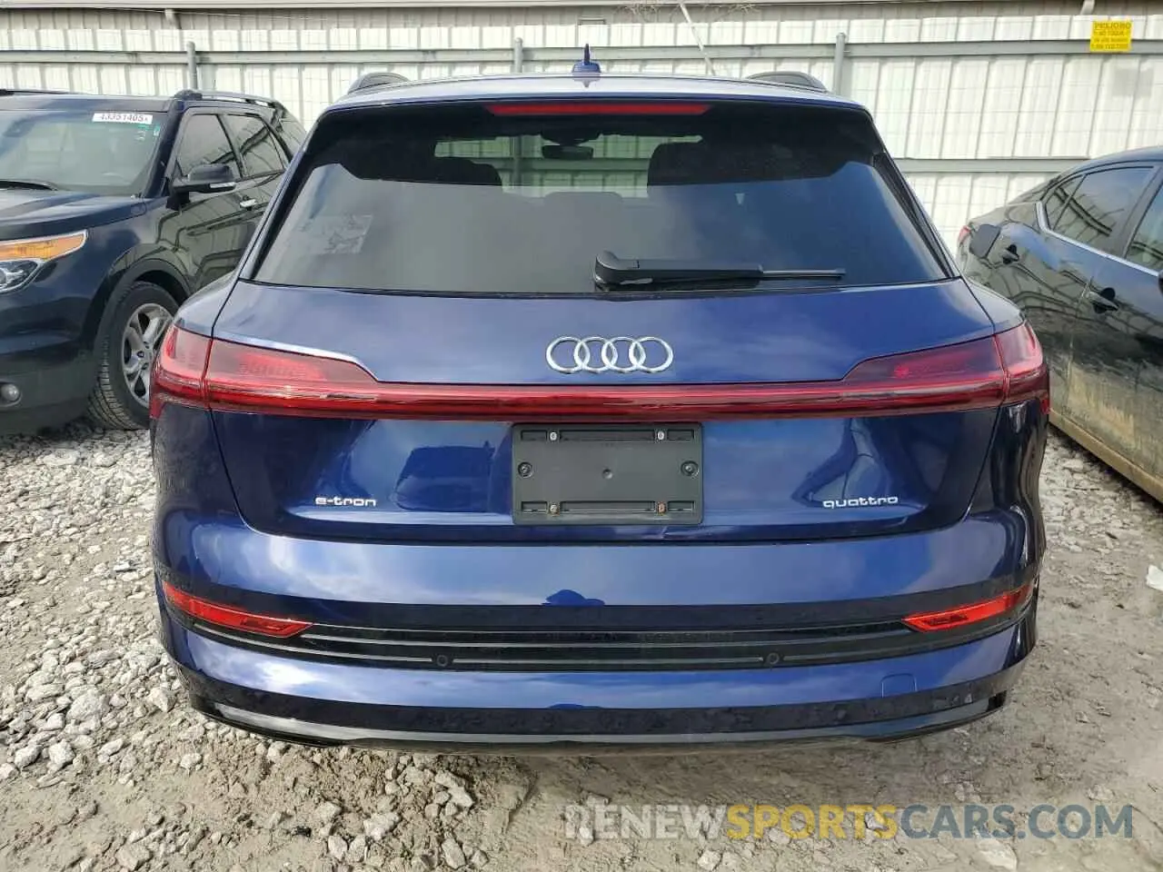 6 fotografías del automóvil dañado WA1AAAGE0NB023700 AUDI E-TRON 2022