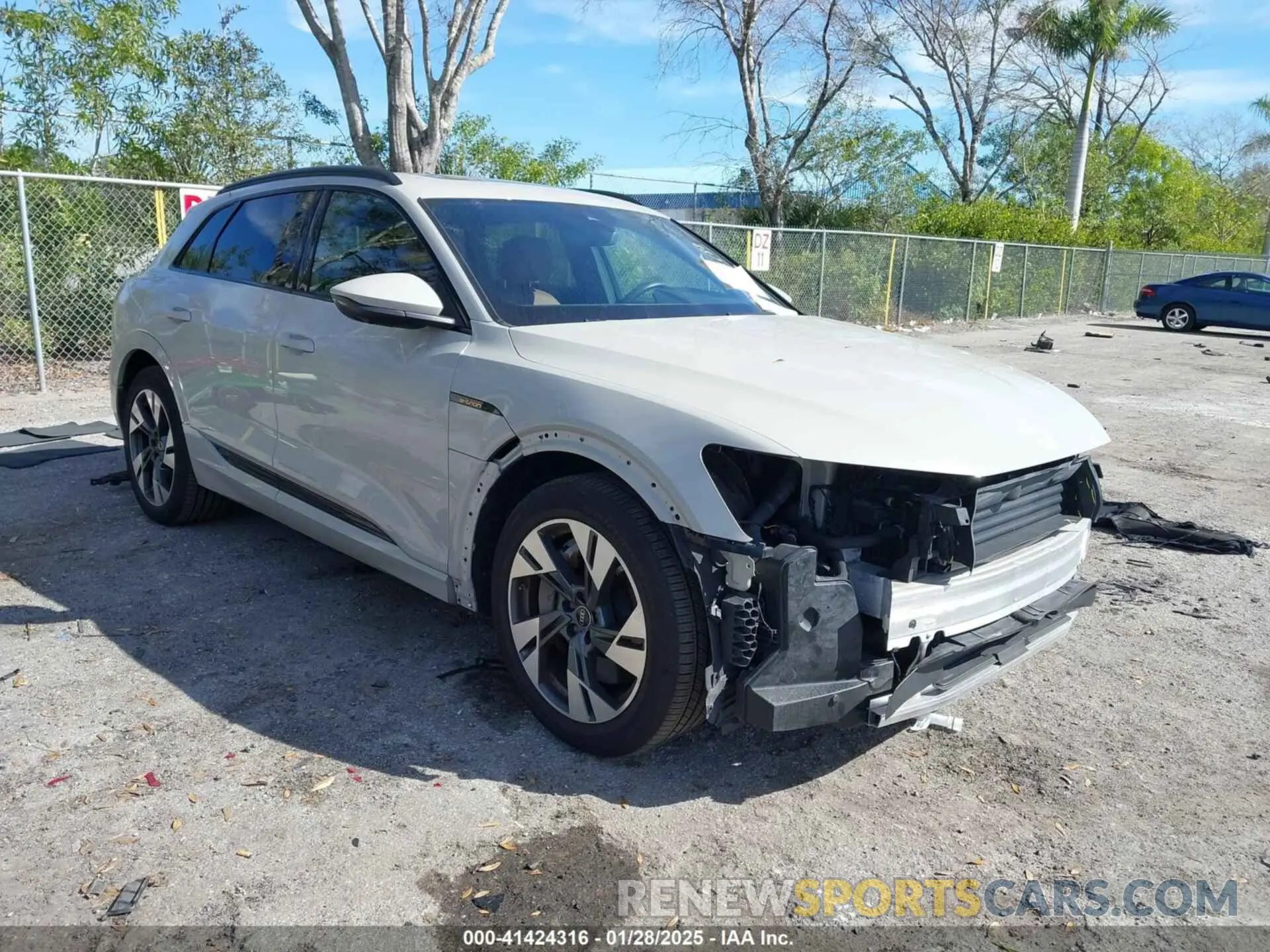 1 fotografías del automóvil dañado WA1AAAGE1NB012253 AUDI E-TRON 2022