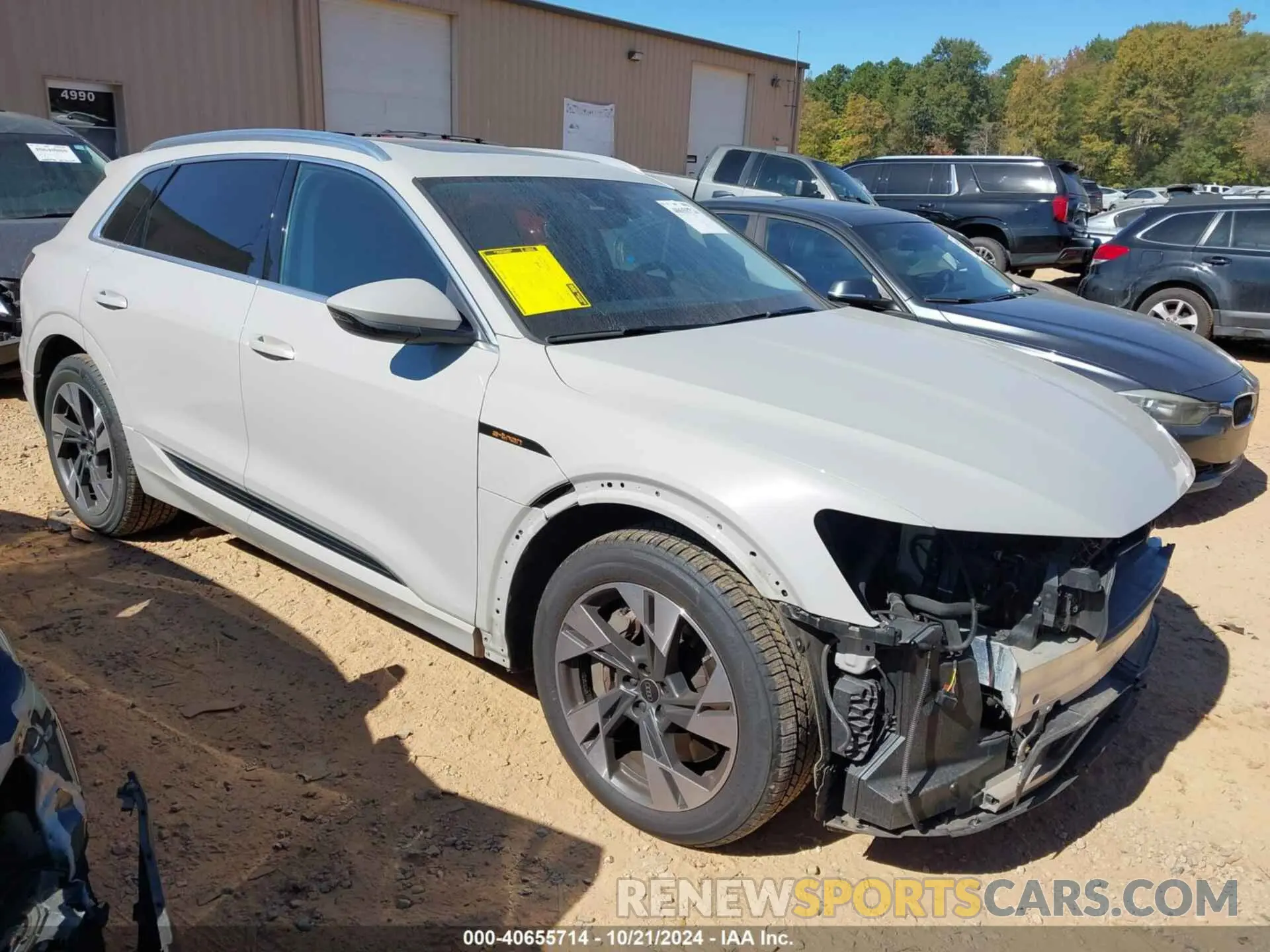 1 fotografías del automóvil dañado WA1AAAGE1NB023415 AUDI E-TRON 2022
