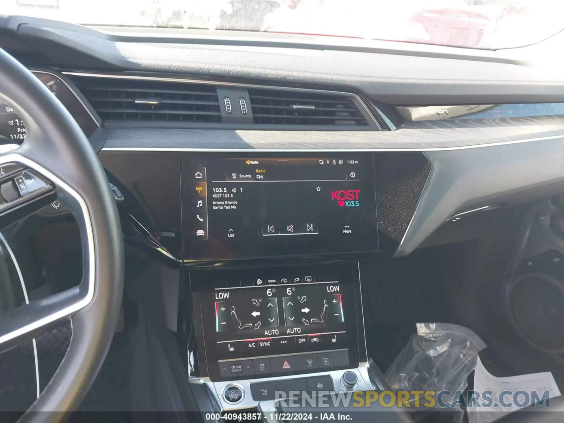 18 fotografías del automóvil dañado WA1AAAGE1NB027352 AUDI E-TRON 2022