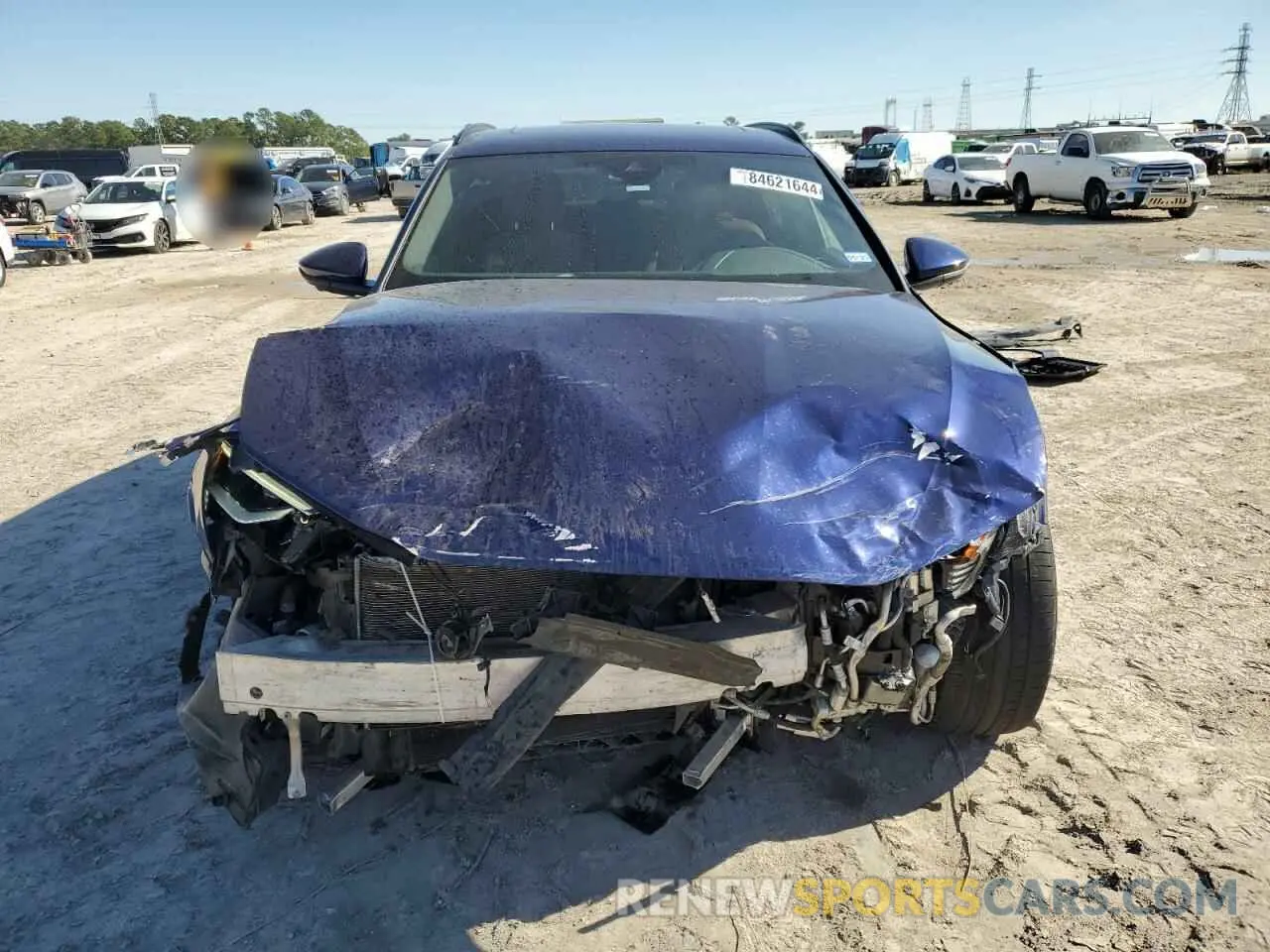 5 fotografías del automóvil dañado WA1AAAGE1NB033863 AUDI E-TRON 2022