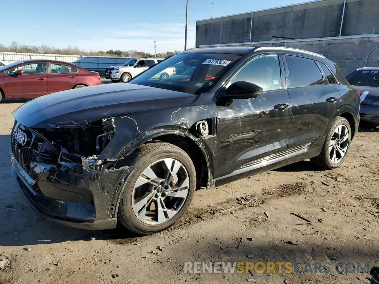 1 fotografías del automóvil dañado WA1AAAGE3NB030477 AUDI E-TRON 2022