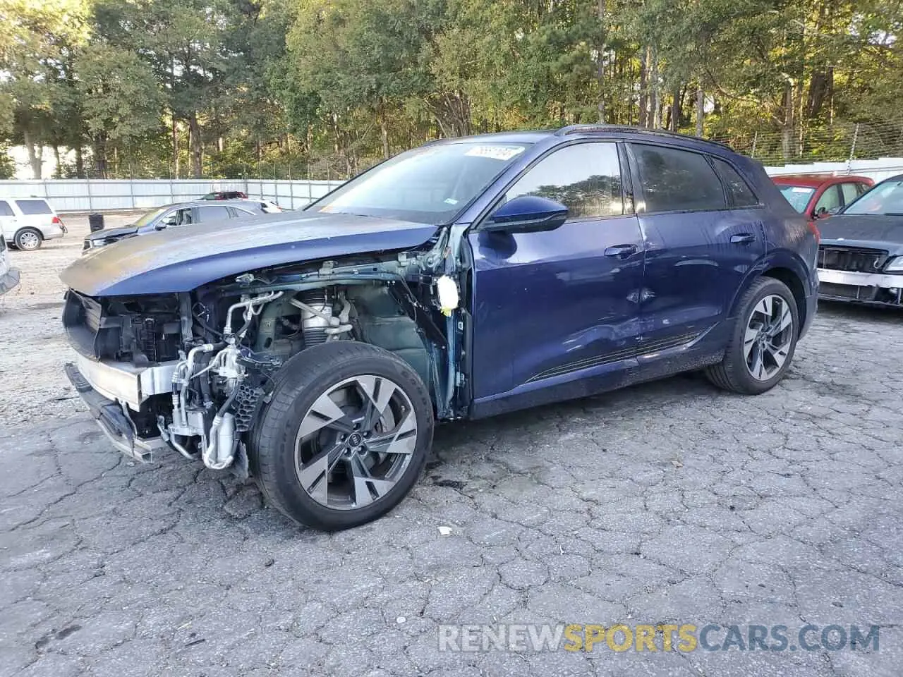 1 fotografías del automóvil dañado WA1AAAGE4NB023022 AUDI E-TRON 2022