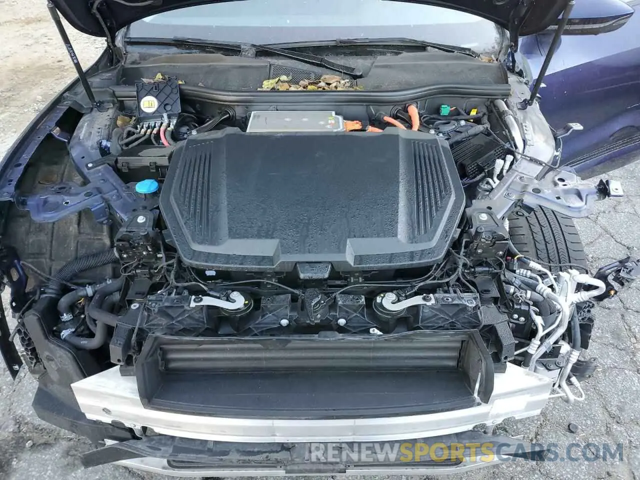 12 fotografías del automóvil dañado WA1AAAGE4NB023022 AUDI E-TRON 2022