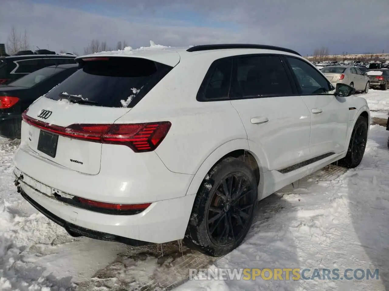 3 fotografías del automóvil dañado WA1AAAGE4NB023103 AUDI E-TRON 2022