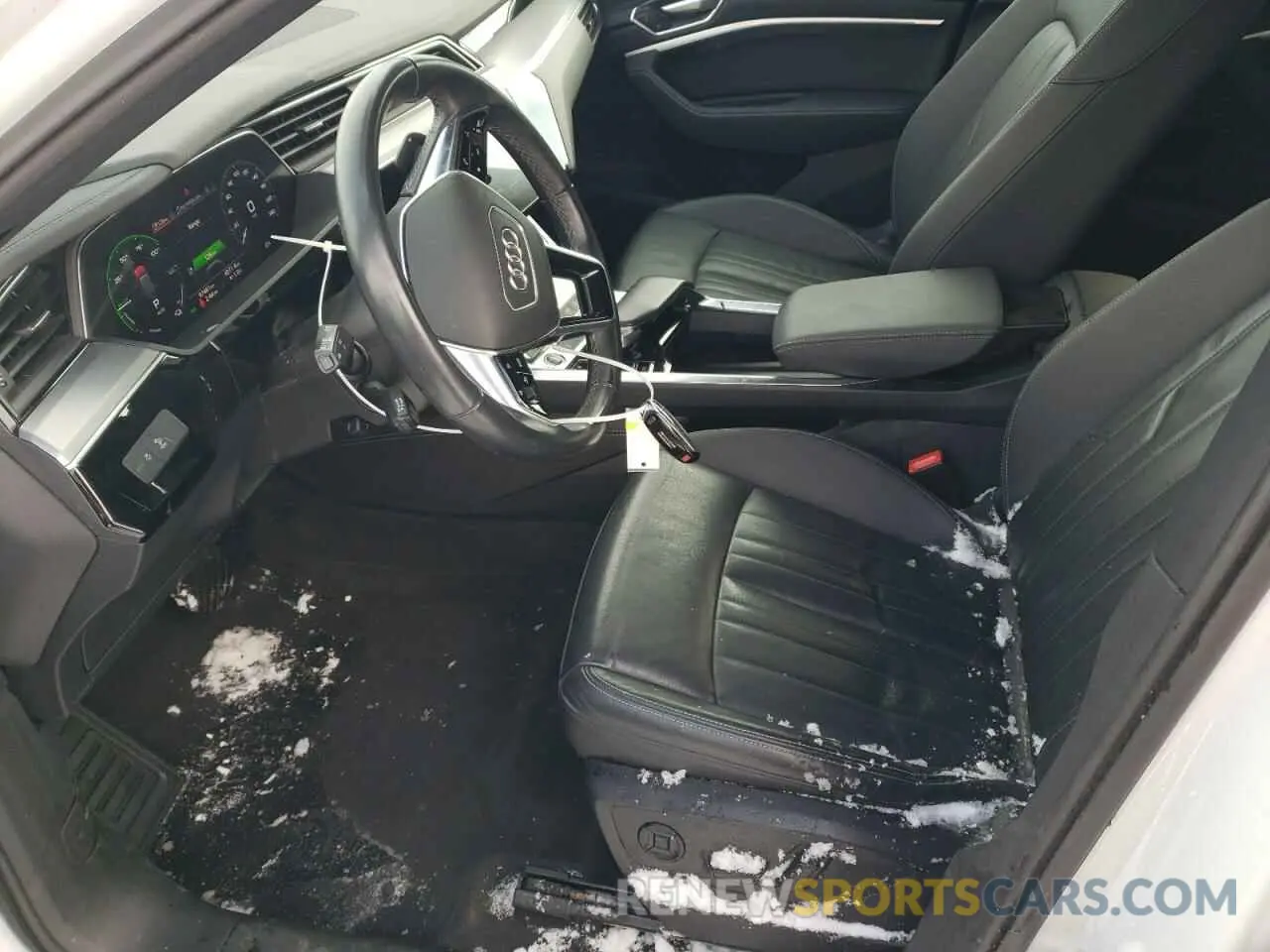 7 fotografías del automóvil dañado WA1AAAGE4NB023103 AUDI E-TRON 2022