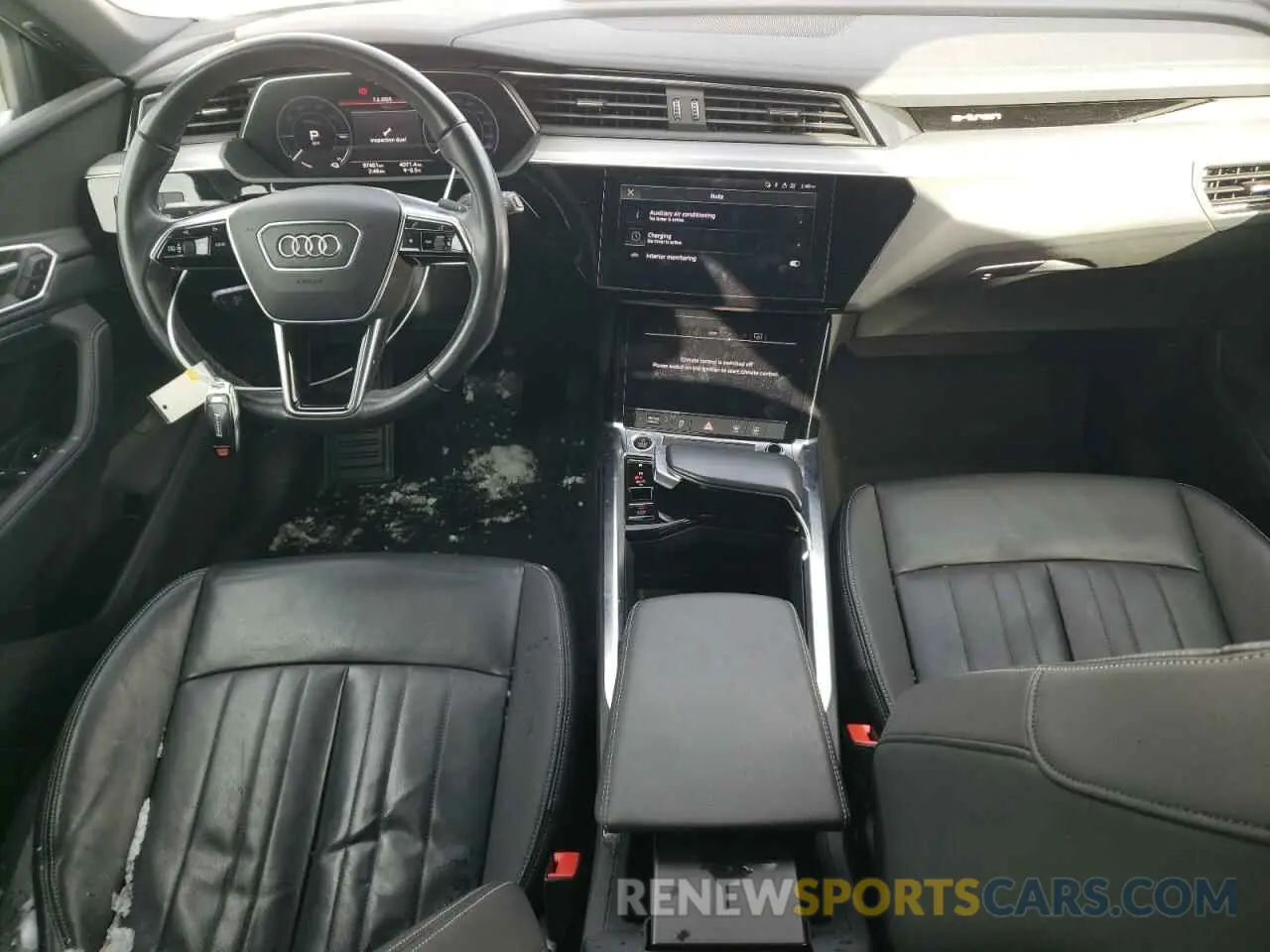 8 fotografías del automóvil dañado WA1AAAGE4NB023103 AUDI E-TRON 2022