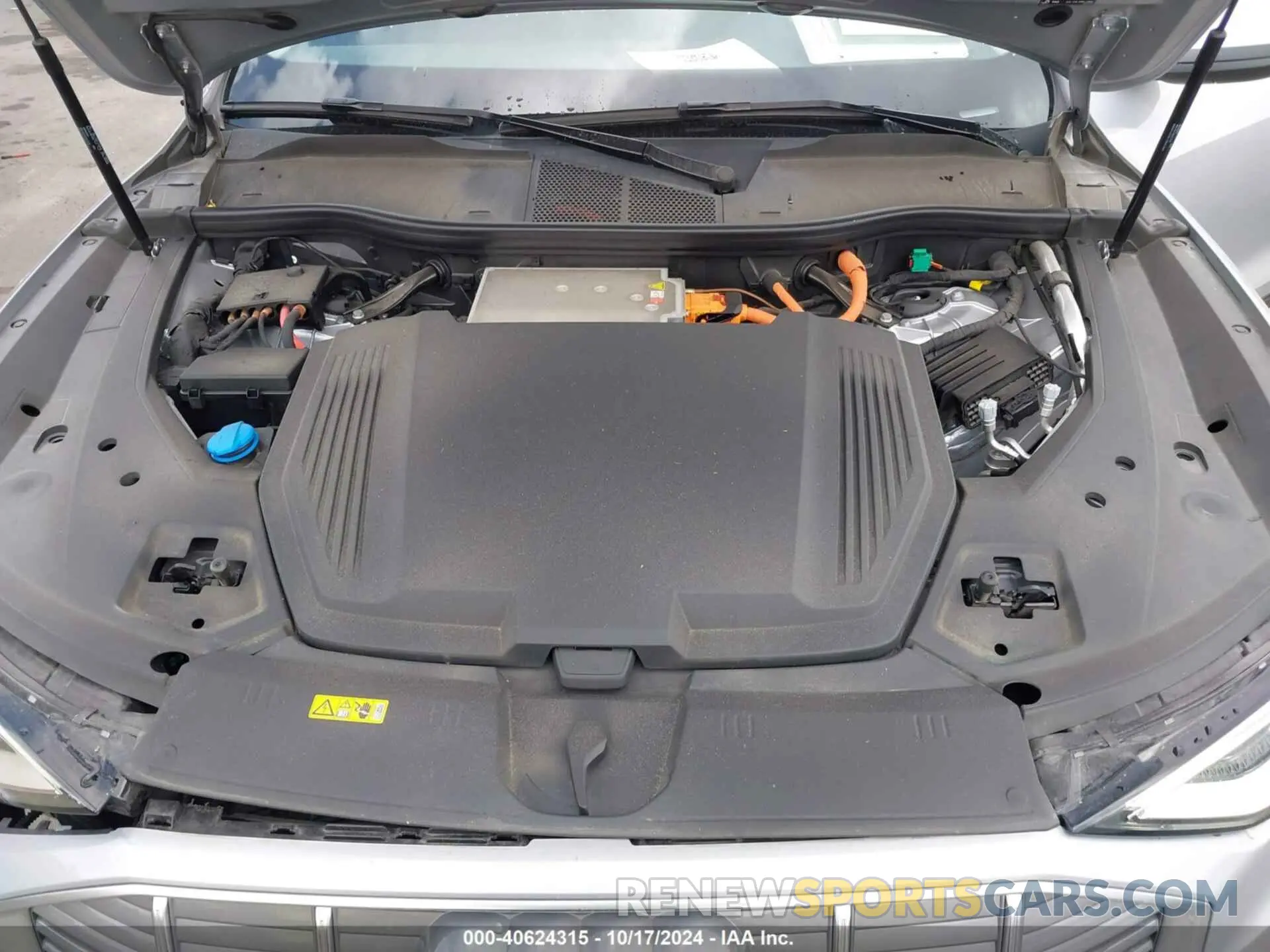 10 fotografías del automóvil dañado WA1AAAGE5NB005046 AUDI E-TRON 2022
