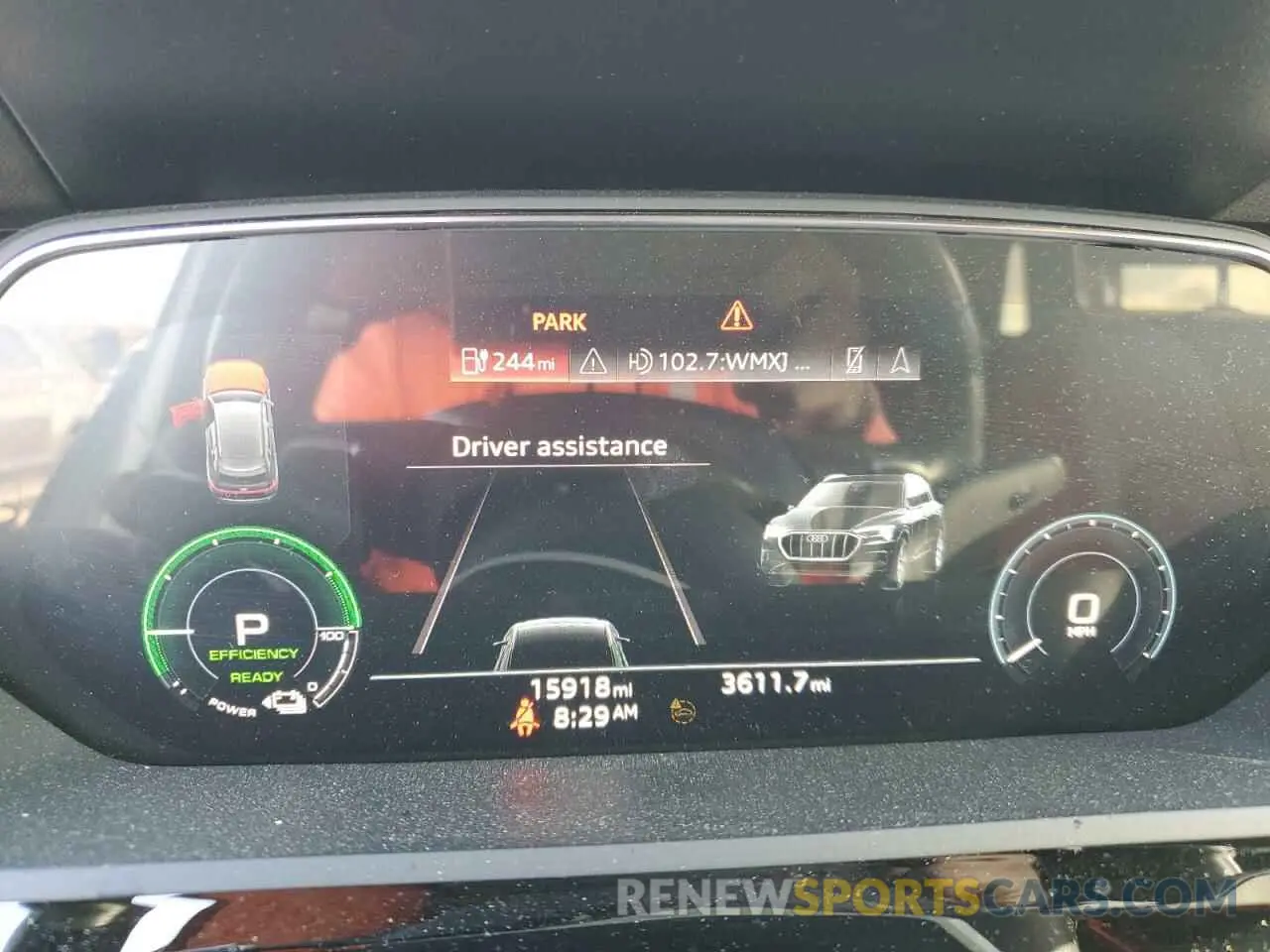 9 fotografías del automóvil dañado WA1AAAGE5NB006164 AUDI E-TRON 2022