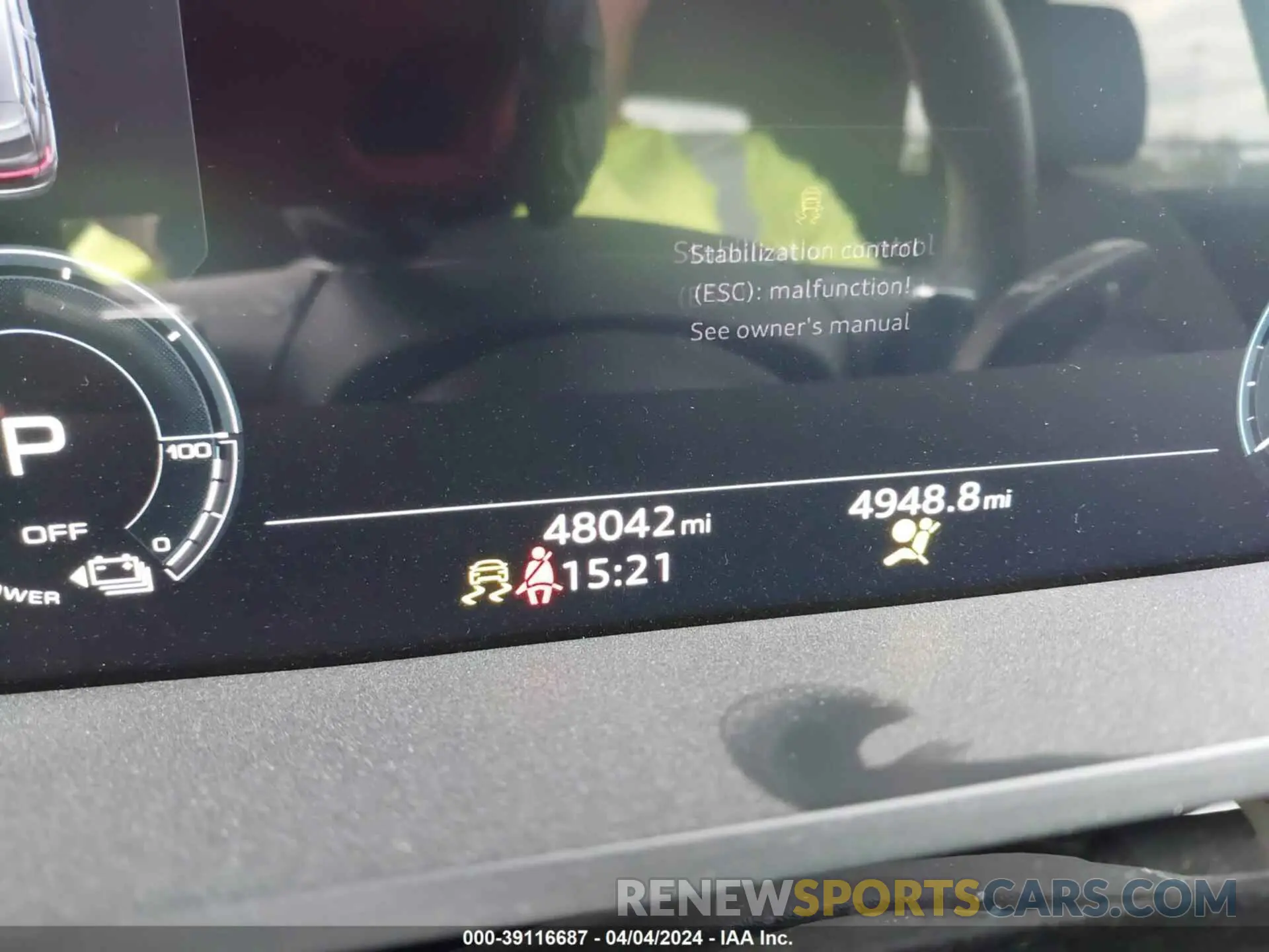 15 fotografías del automóvil dañado WA1AAAGE6NB005833 AUDI E-TRON 2022