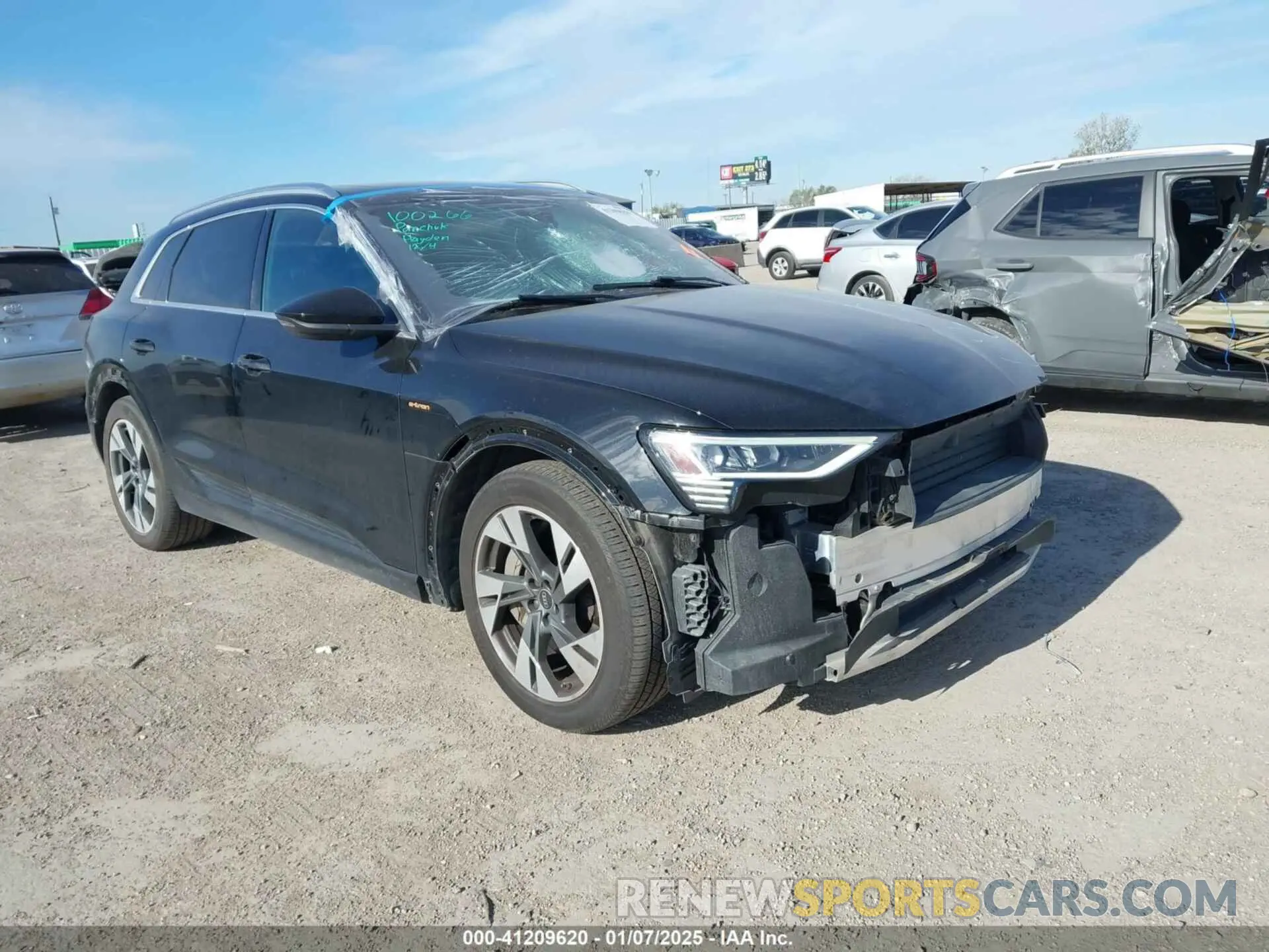 1 fotografías del automóvil dañado WA1AAAGE6NB030134 AUDI E-TRON 2022