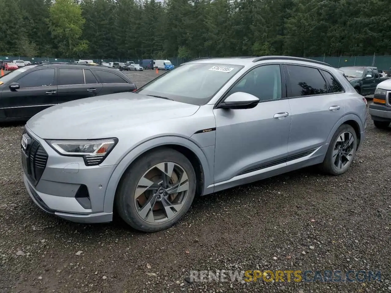 1 fotografías del automóvil dañado WA1AAAGE8NB005235 AUDI E-TRON 2022