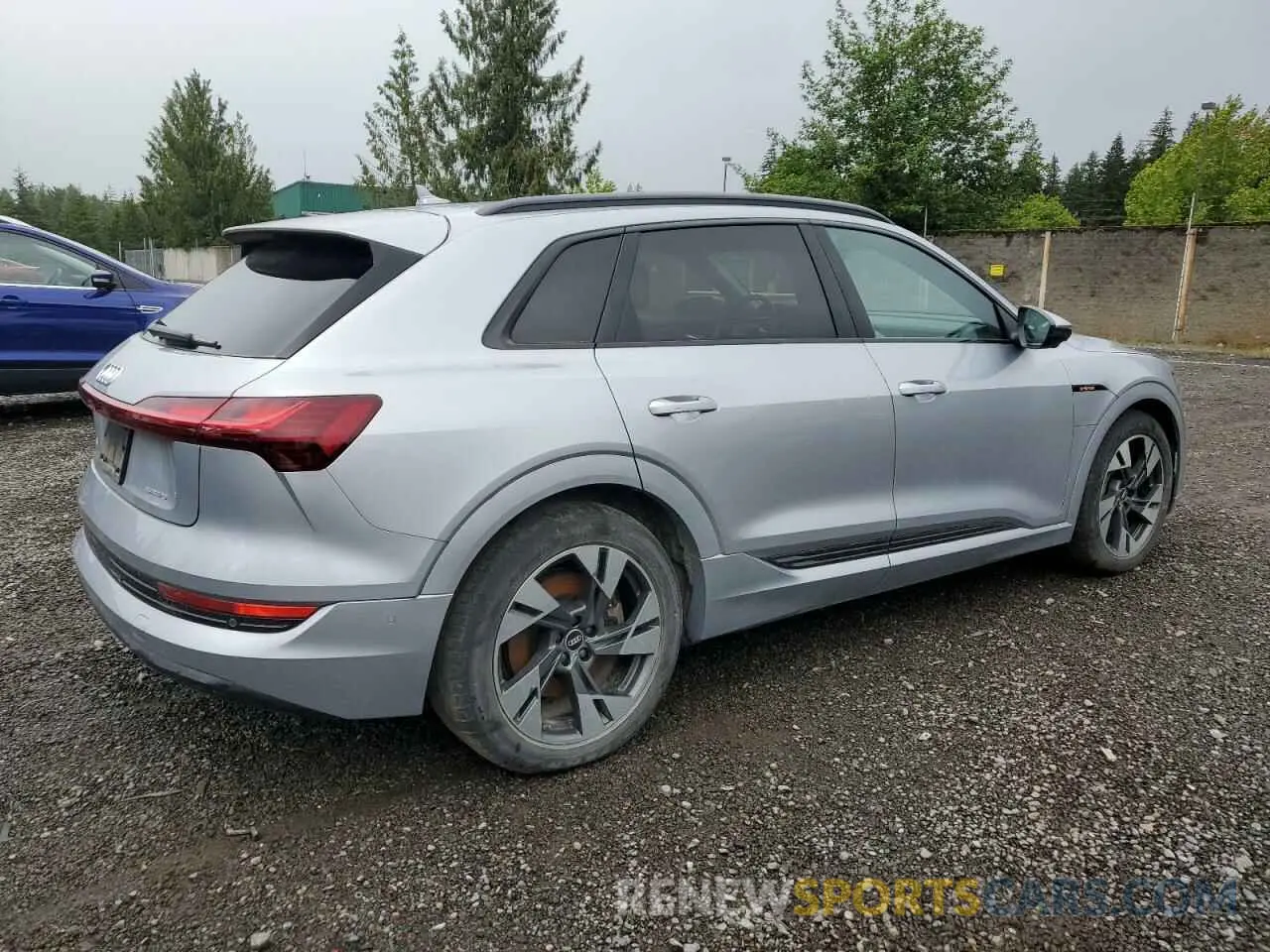 3 fotografías del automóvil dañado WA1AAAGE8NB005235 AUDI E-TRON 2022