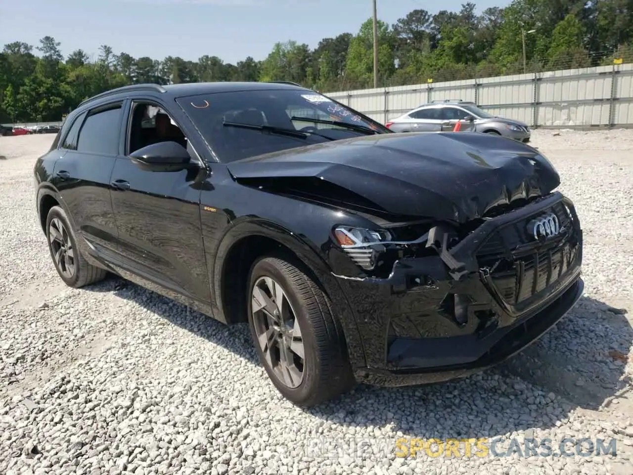 1 fotografías del automóvil dañado WA1AAAGE8NB006028 AUDI E-TRON 2022