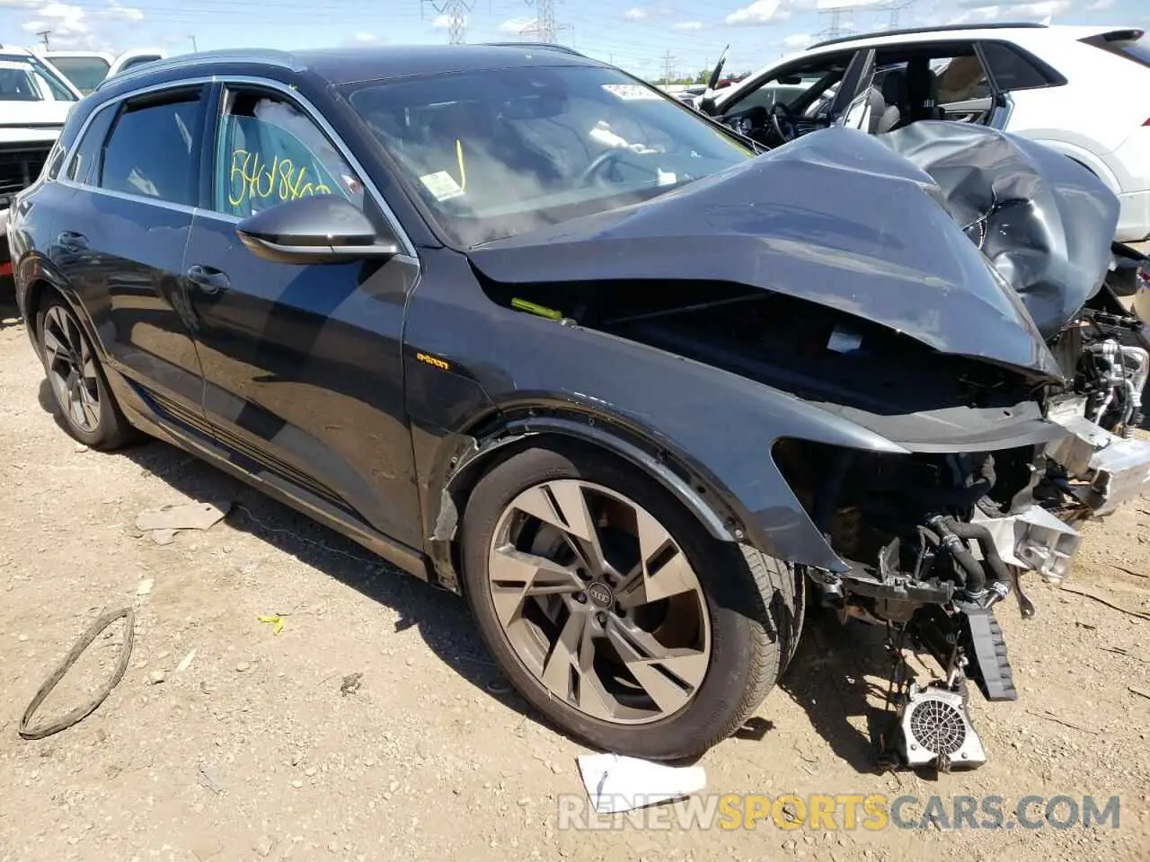 1 fotografías del automóvil dañado WA1AAAGE9NB003848 AUDI E-TRON 2022