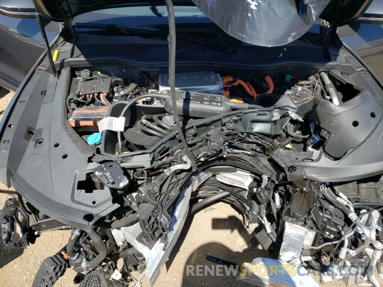 7 fotografías del automóvil dañado WA1AAAGE9NB003848 AUDI E-TRON 2022