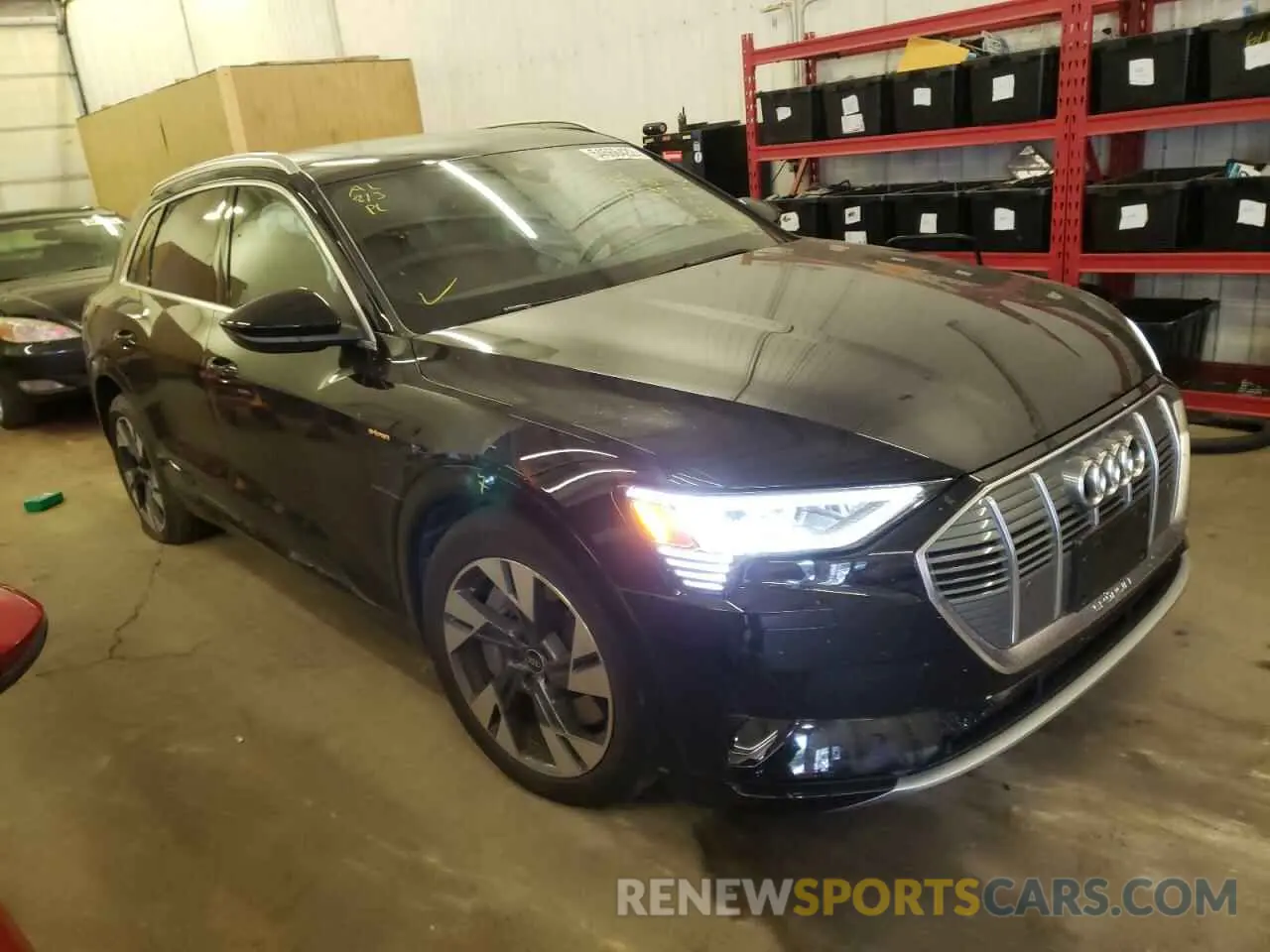 1 fotografías del automóvil dañado WA1AAAGE9NB007320 AUDI E-TRON 2022