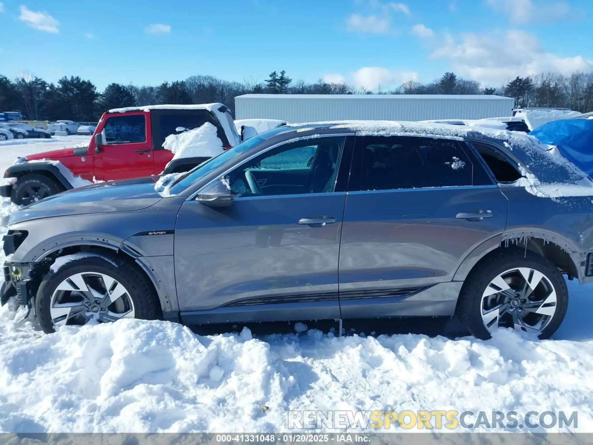 18 fotografías del automóvil dañado WA1AAAGE9NB009326 AUDI E-TRON 2022