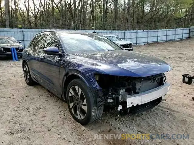 11 fotografías del automóvil dañado WA1AAAGEXNB031738 AUDI E-TRON 2022