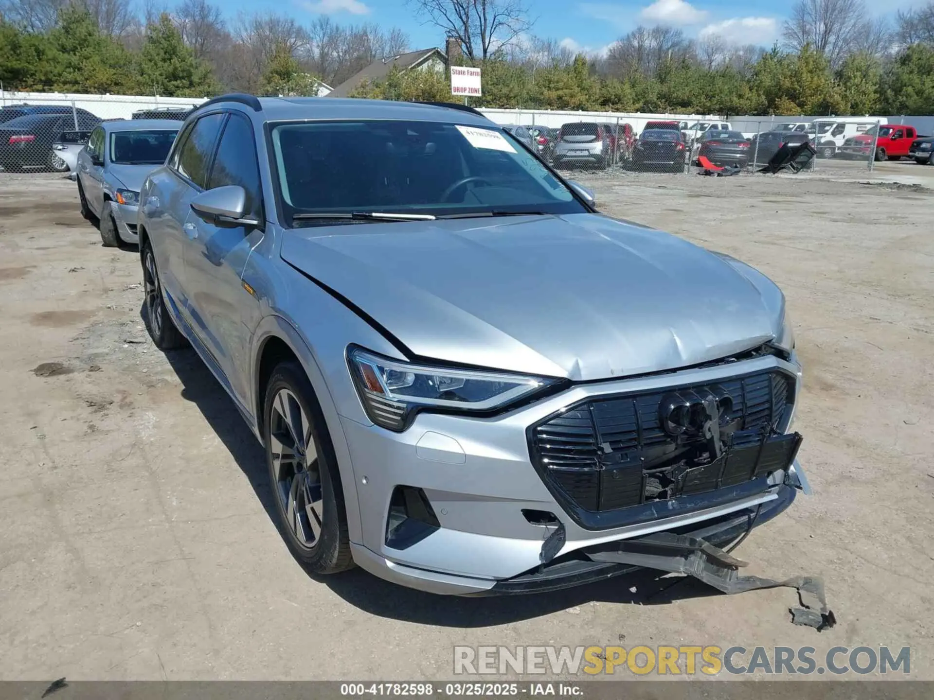 1 fotografías del automóvil dañado WA1AAAGEXNB047650 AUDI E-TRON 2022