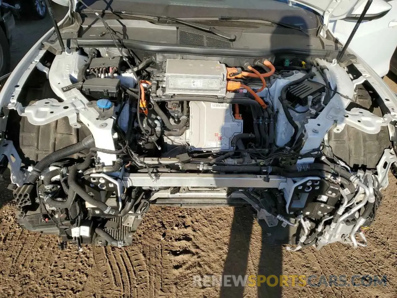11 fotografías del automóvil dañado WA1AABGE3NB007271 AUDI E-TRON 2022