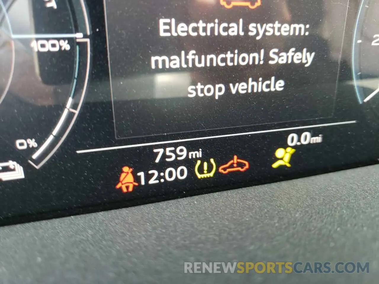 8 fotografías del automóvil dañado WA1AABGE8NB031646 AUDI E-TRON 2022