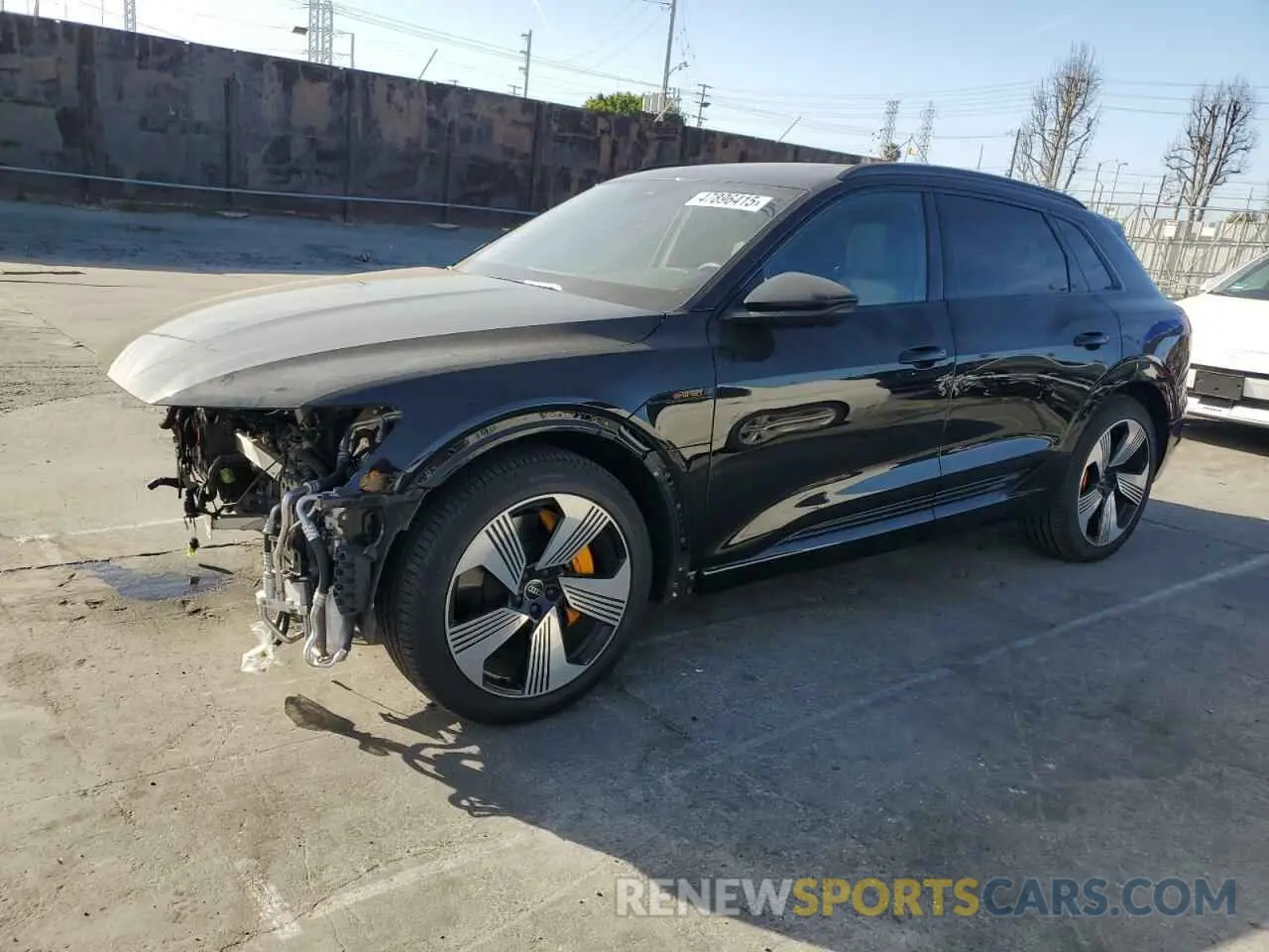 1 fotografías del automóvil dañado WA1LAAGE3NB007578 AUDI E-TRON 2022