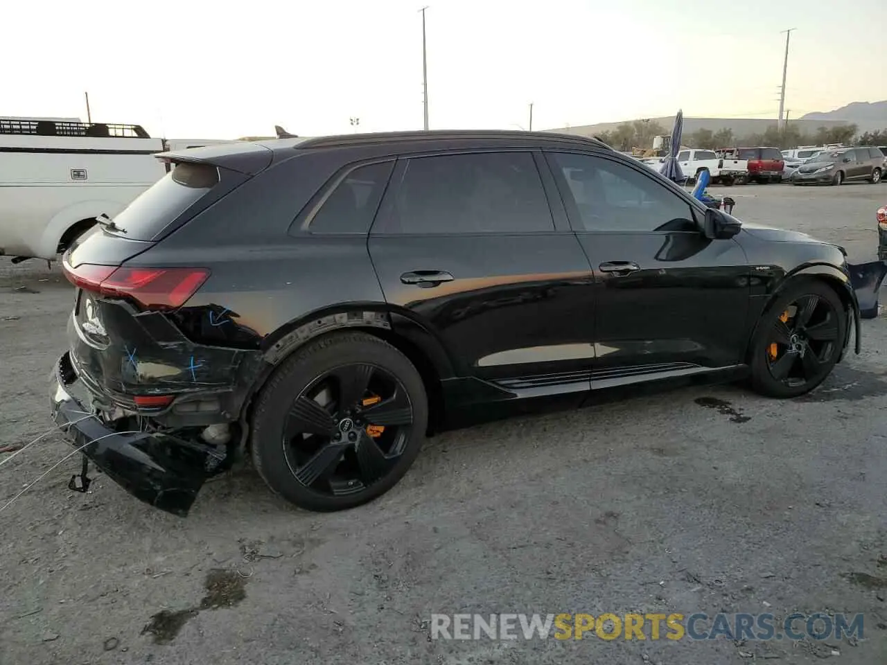 3 fotografías del automóvil dañado WA1LAAGE5NB021918 AUDI E-TRON 2022
