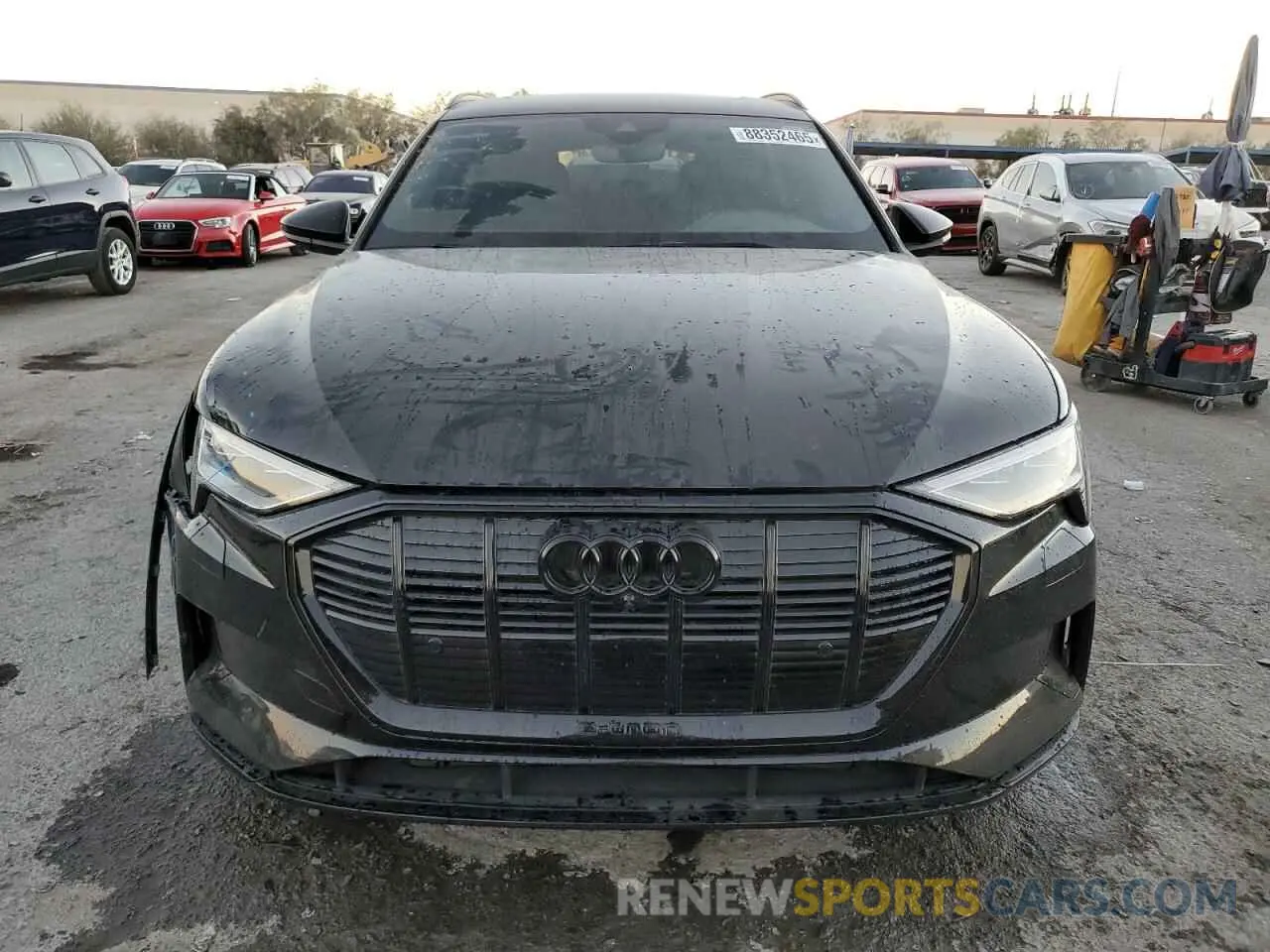 5 fotografías del automóvil dañado WA1LAAGE5NB021918 AUDI E-TRON 2022