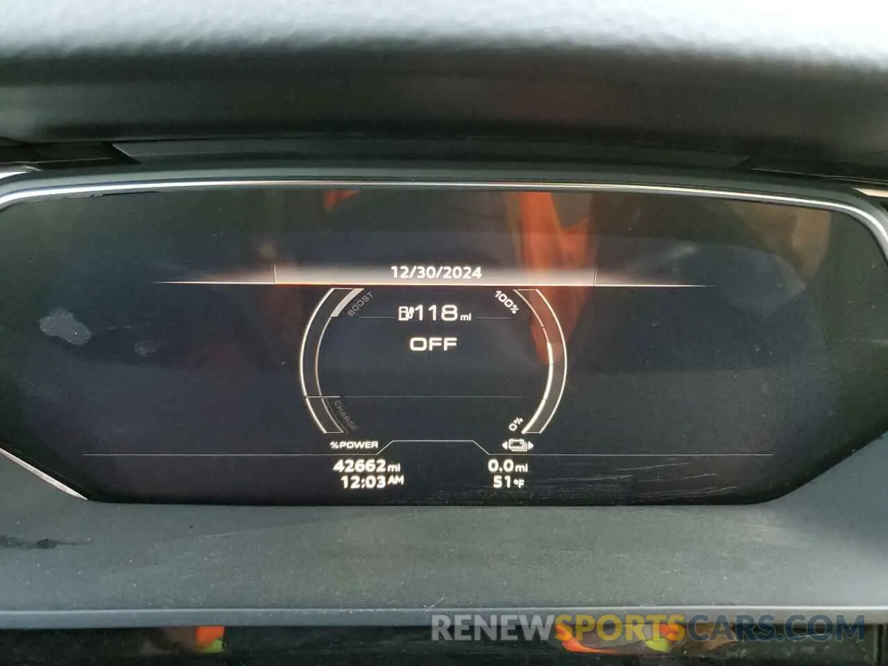 9 fotografías del automóvil dañado WA1LAAGE5NB021918 AUDI E-TRON 2022