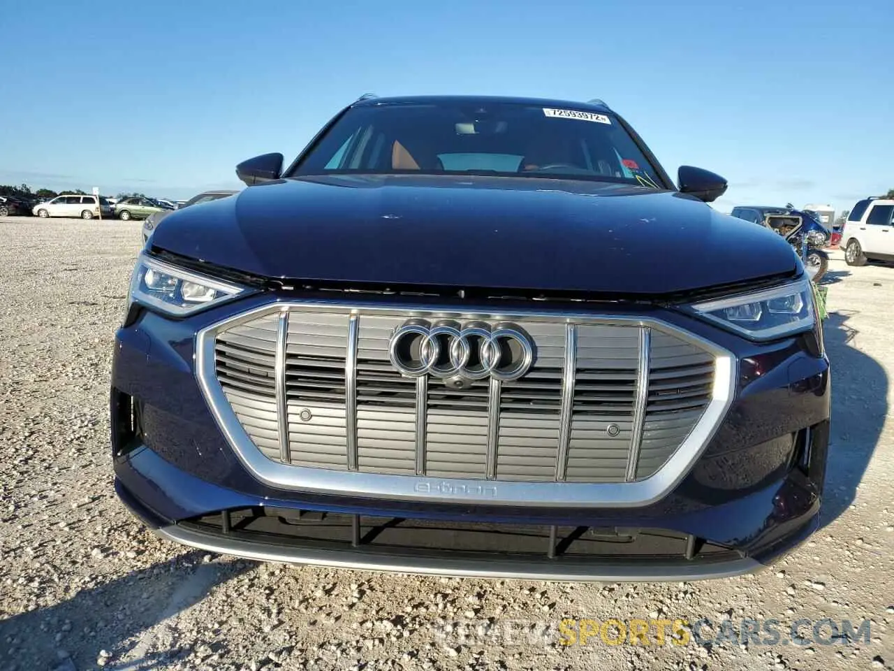 5 fotografías del automóvil dañado WA1LAAGE8NB030872 AUDI E-TRON 2022