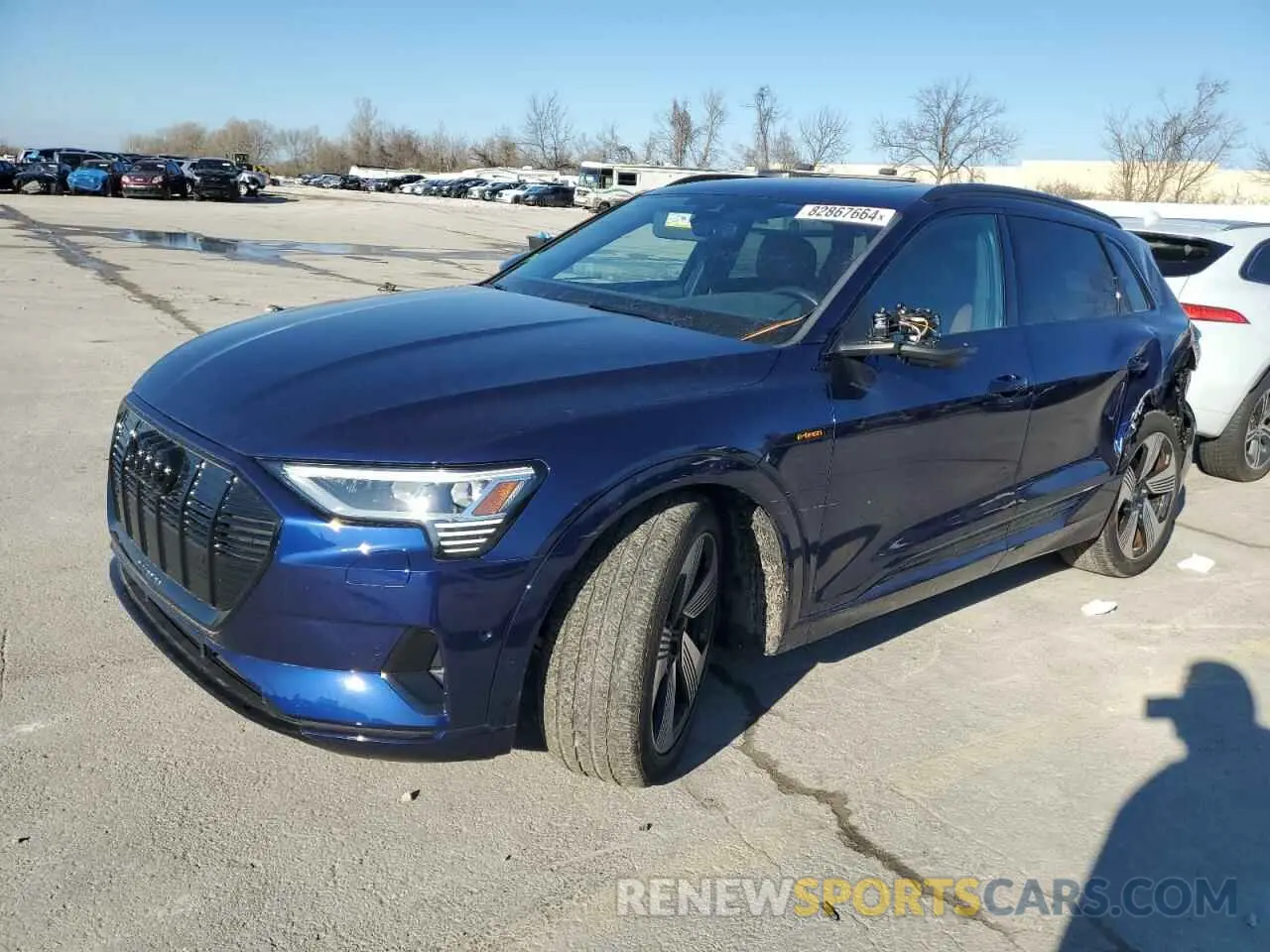 1 fotografías del automóvil dañado WA1LAAGEXNB027696 AUDI E-TRON 2022
