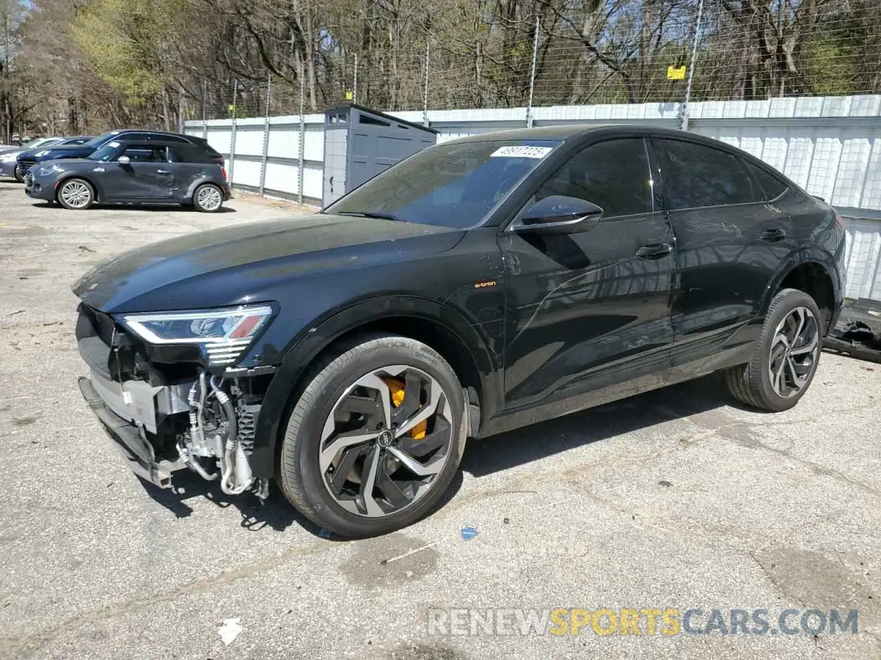 1 fotografías del automóvil dañado WA12AAGE5PB023649 AUDI E-TRON 2023