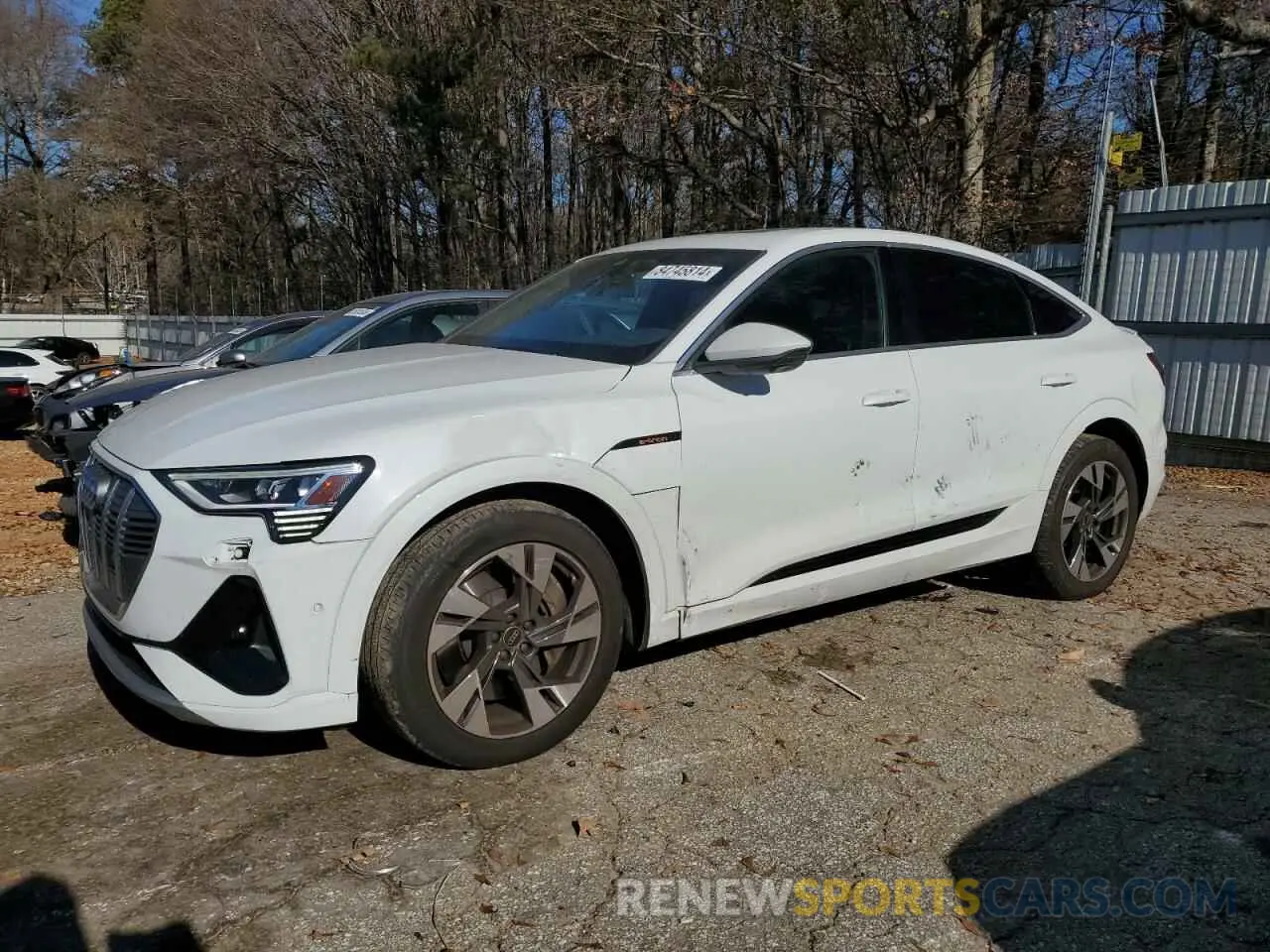 1 fotografías del automóvil dañado WA12AAGE8PB007462 AUDI E-TRON 2023