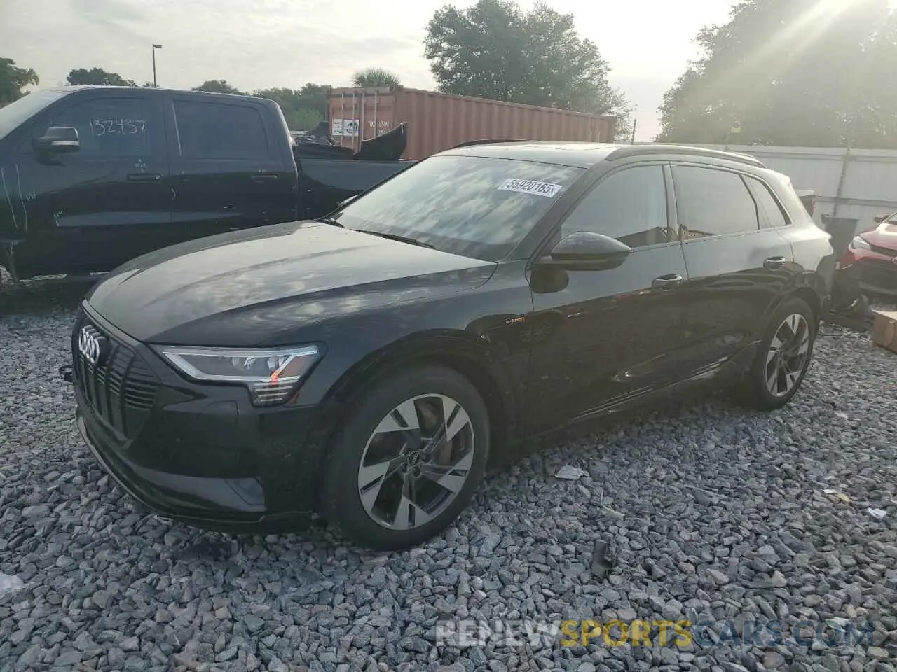 1 fotografías del automóvil dañado WA1AAAGE3PB025279 AUDI E-TRON 2023