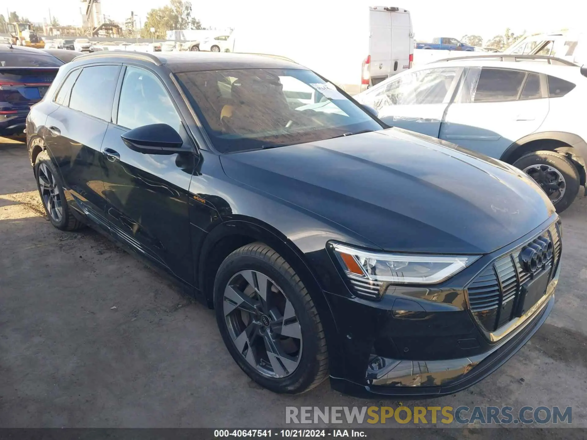 1 fotografías del automóvil dañado WA1AAAGE9PB025349 AUDI E-TRON 2023