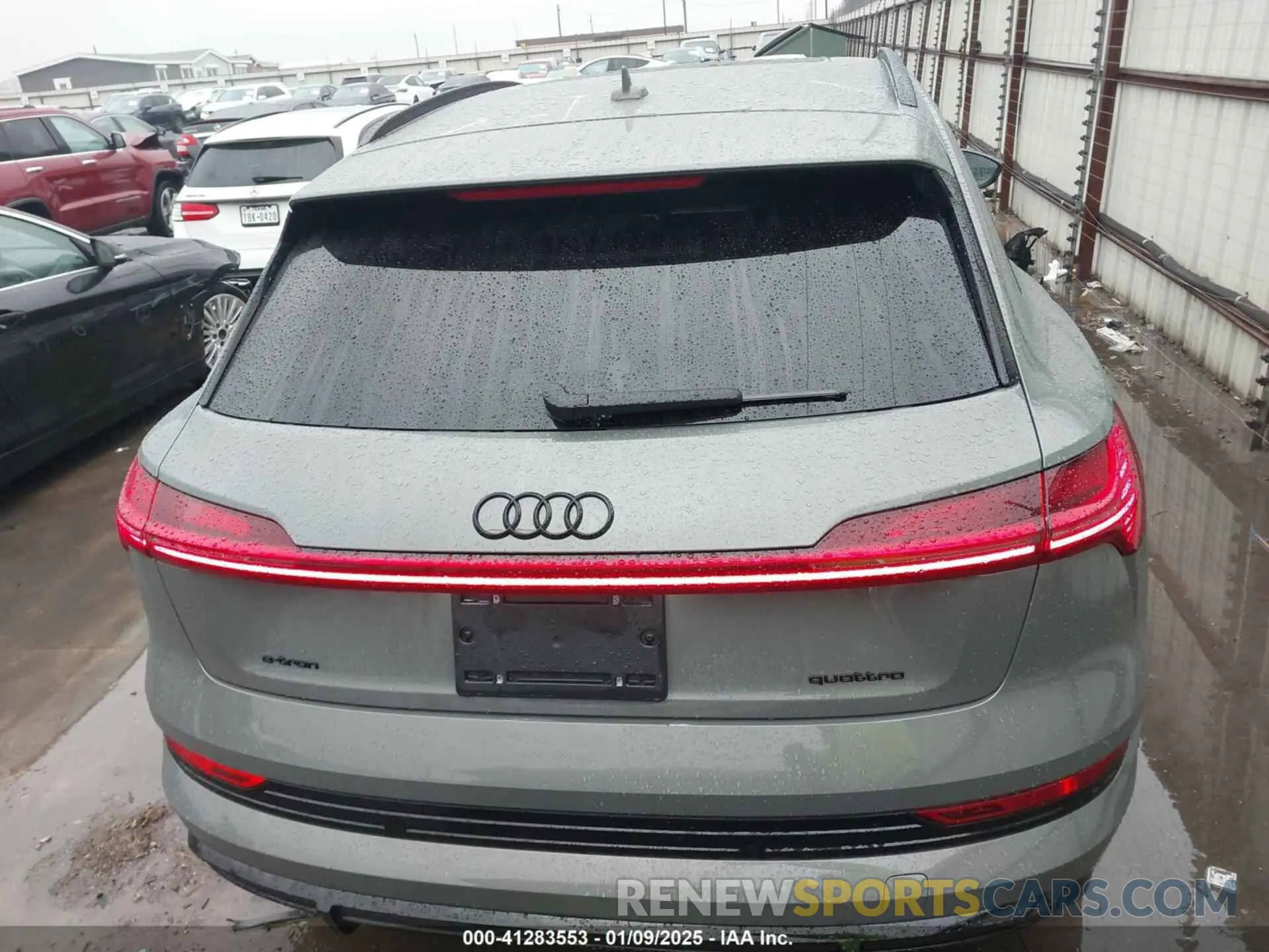 16 fotografías del automóvil dañado WA1VABGE2PB013244 AUDI E-TRON 2023