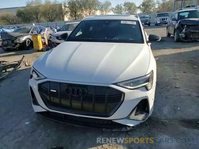 12 fotografías del automóvil dañado WA1VABGE9NB040096 AUDI E-TRON CHR 2022