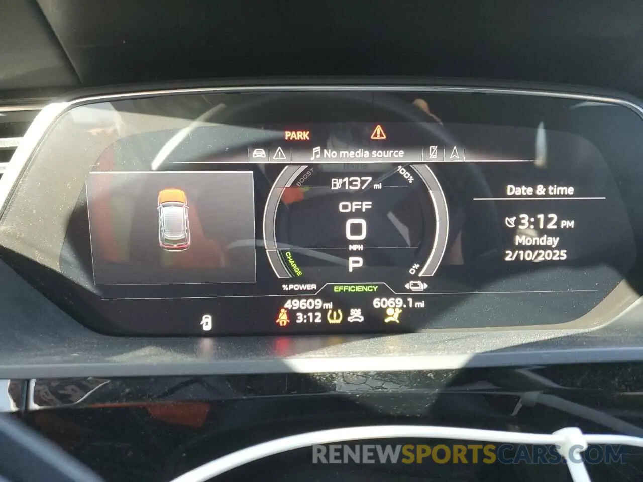 9 fotografías del automóvil dañado WA1VABGE9NB040096 AUDI E-TRON CHR 2022
