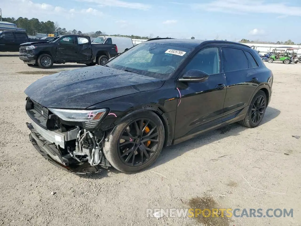 1 fotografías del automóvil dañado WA1VABGE3PB006268 AUDI E-TRON CHR 2023