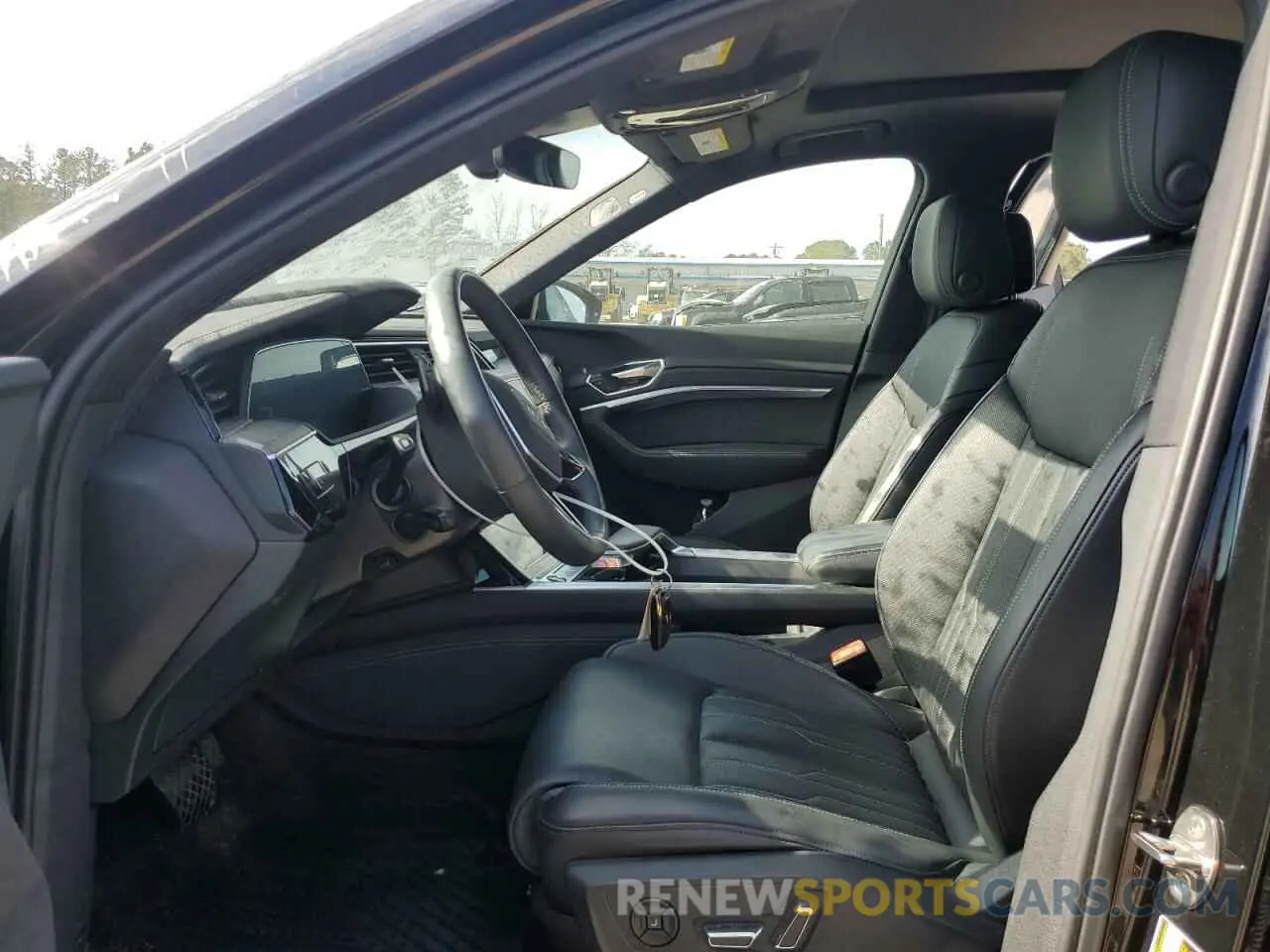 7 fotografías del automóvil dañado WA1VABGE3PB006268 AUDI E-TRON CHR 2023