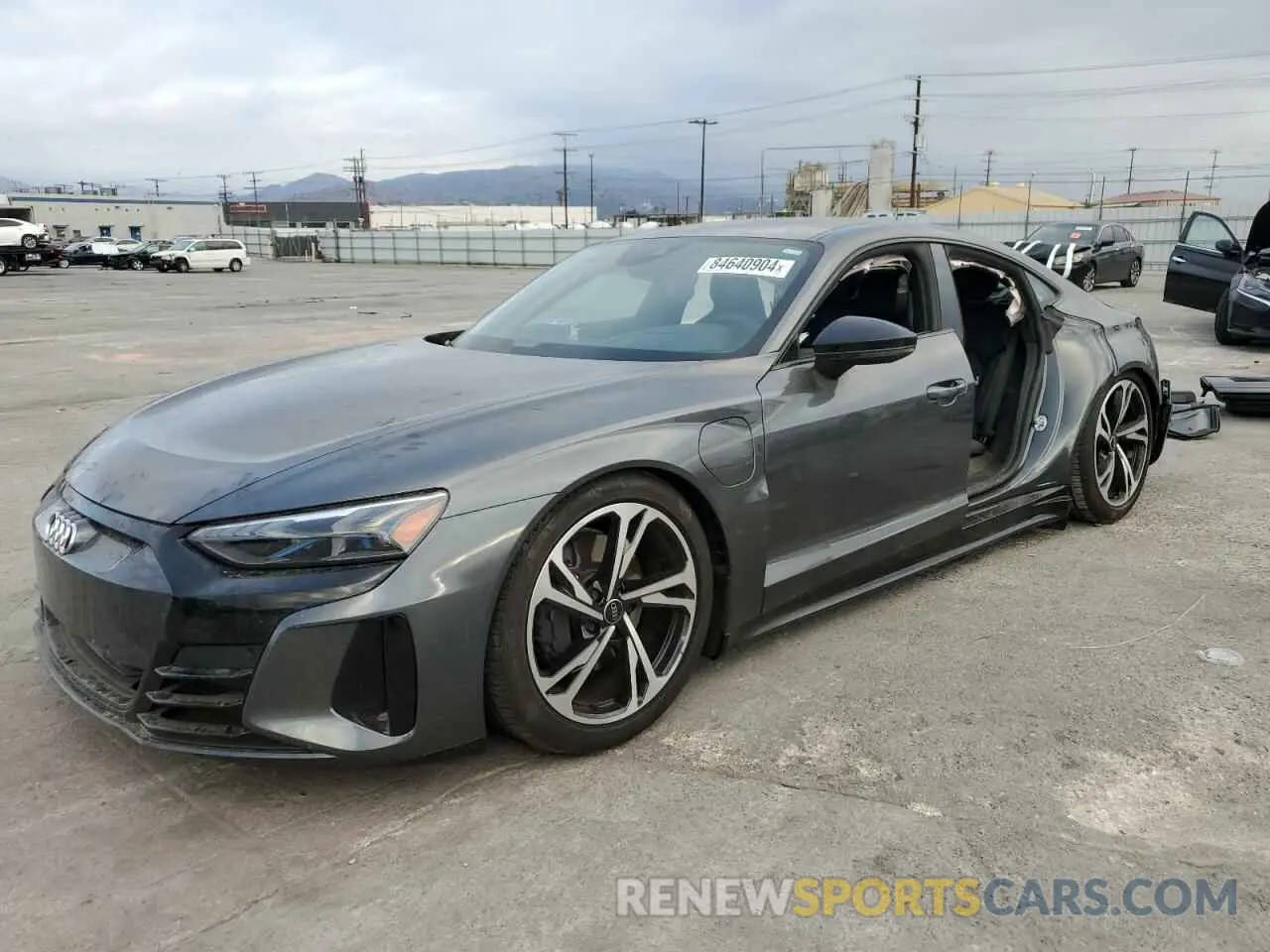 1 fotografías del automóvil dañado WAUCJBFW4P7005802 AUDI E-TRON GT 2023