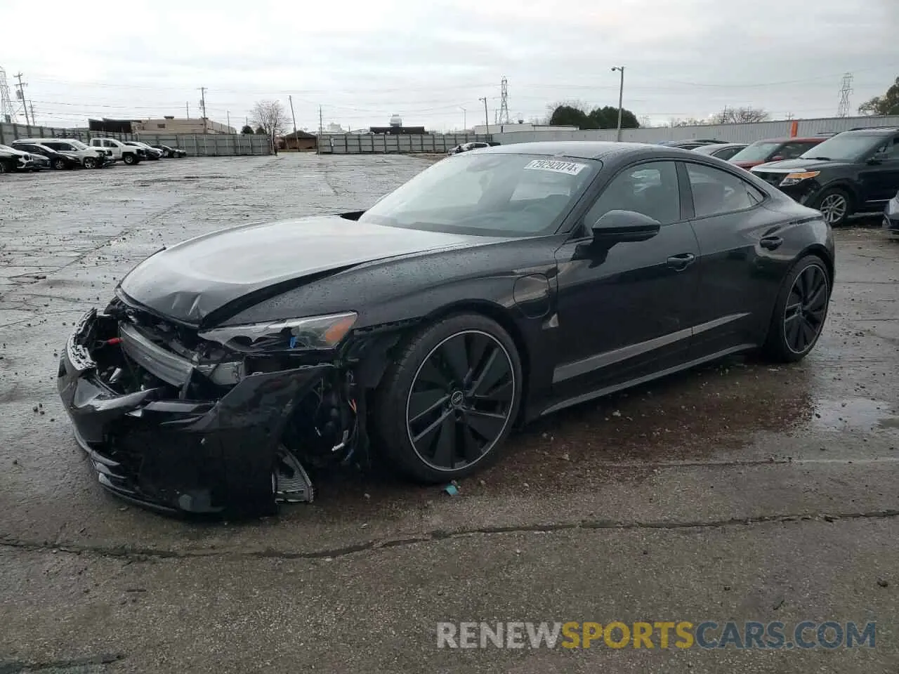 1 fotografías del automóvil dañado WAUEJBFW4P7004707 AUDI E-TRON GT 2023