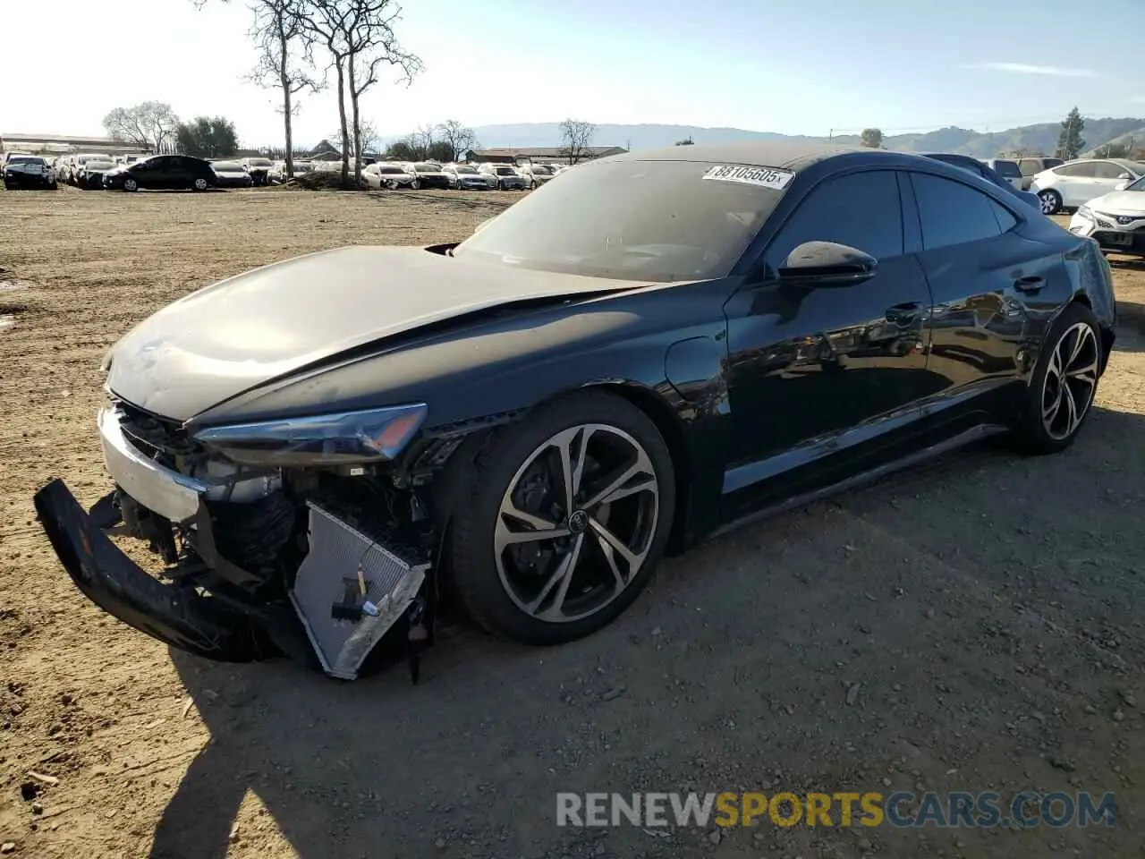 1 fotografías del automóvil dañado WAUEJBFW6P7004210 AUDI E-TRON GT 2023