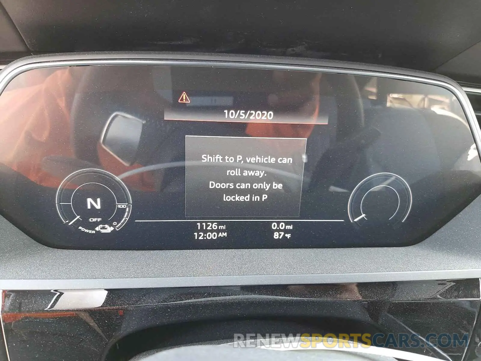 8 fotografías del automóvil dañado WA13ABGE4LB035683 AUDI E-TRON PRE 2020