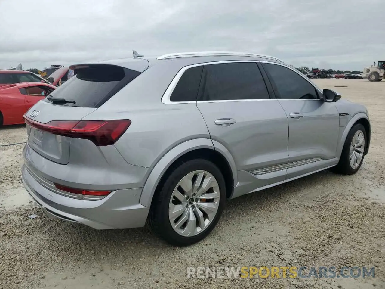 3 fotografías del automóvil dañado WA1ACBGE6NB043580 AUDI E-TRON S P 2022