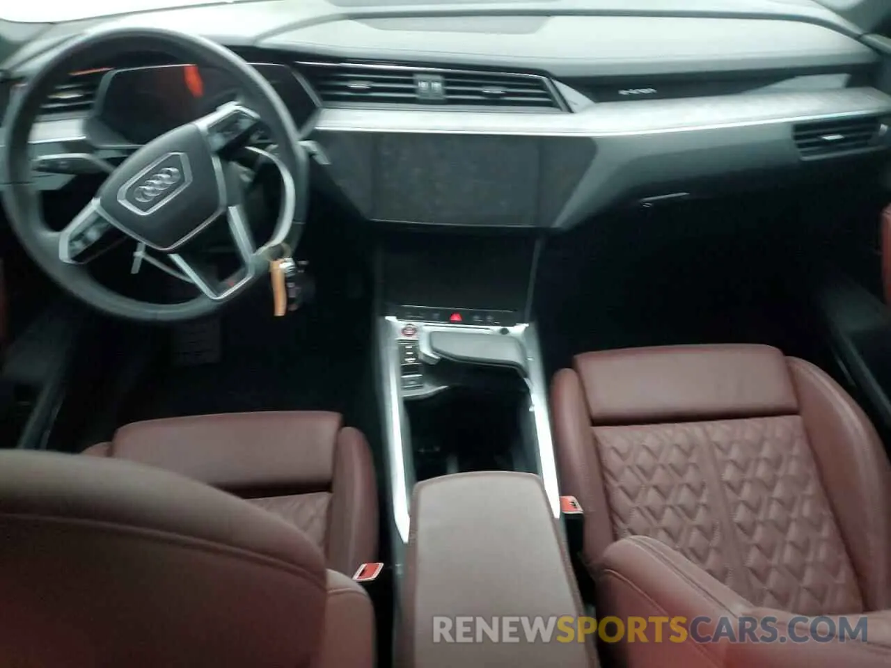 8 fotografías del automóvil dañado WA1ACBGE6NB043580 AUDI E-TRON S P 2022
