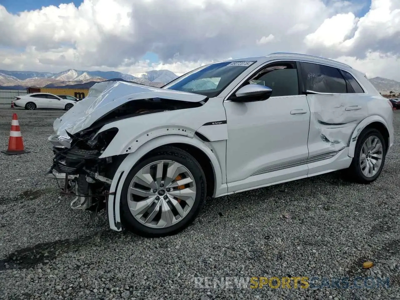 1 fotografías del automóvil dañado WA1VCBGE2NB039009 AUDI E-TRON S P 2022