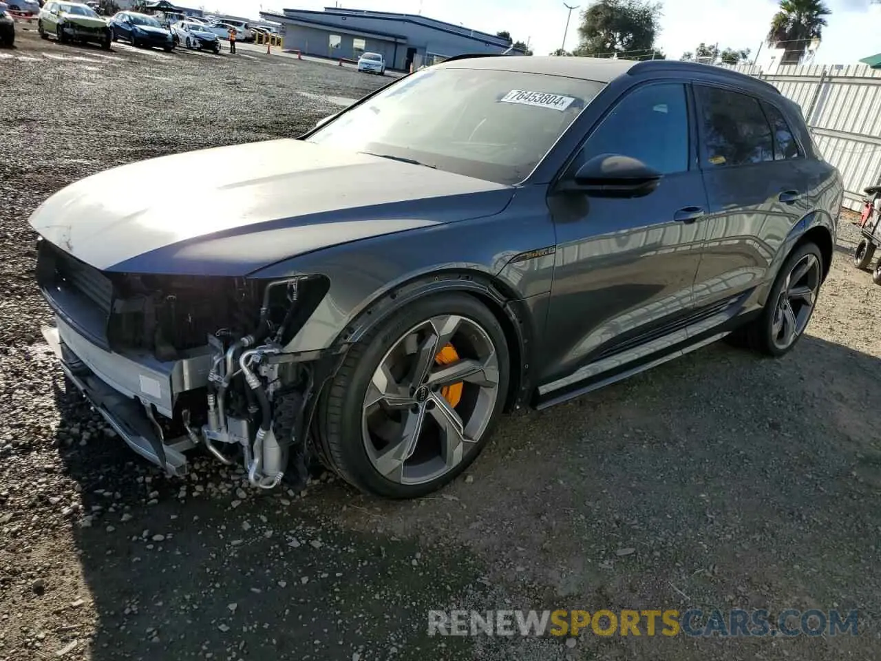 1 fotografías del automóvil dañado WA1ACBGEXPB010570 AUDI E-TRON S P 2023